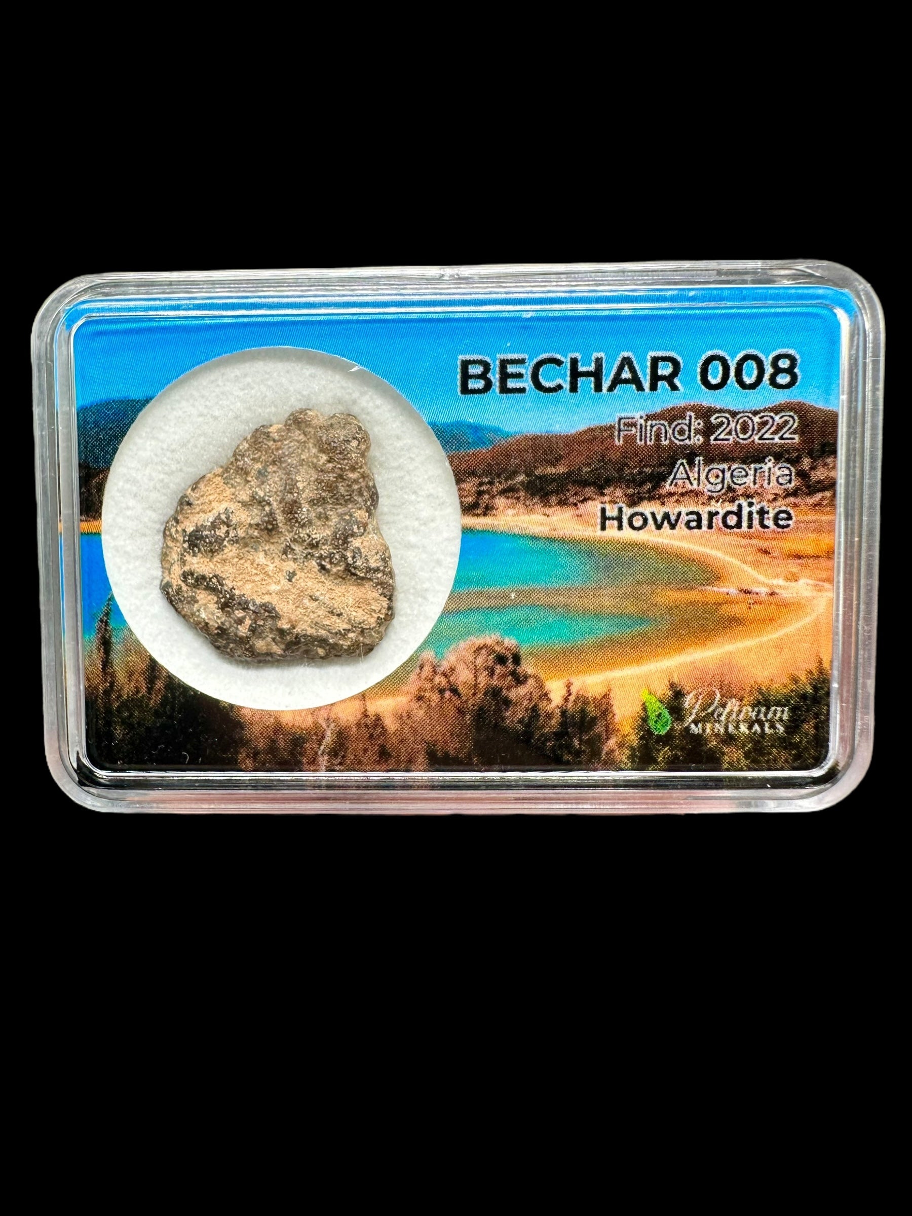 Meteorite Bechar 008, Howardite 3,16g – Algeria