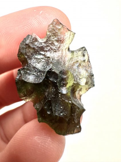 Moldavite Grezza – Vrabce – Kroclov – 2,9g - V280