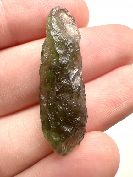 Moldavite Grezza – Vrabce – Kroclov – 1,9g - V281