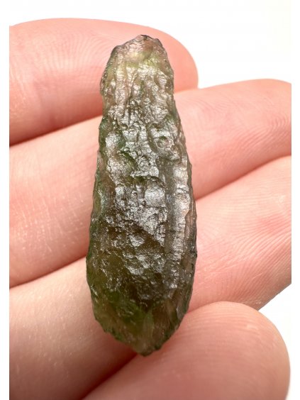 Moldavite Grezza – Vrabce – Kroclov – 1,9g - V281