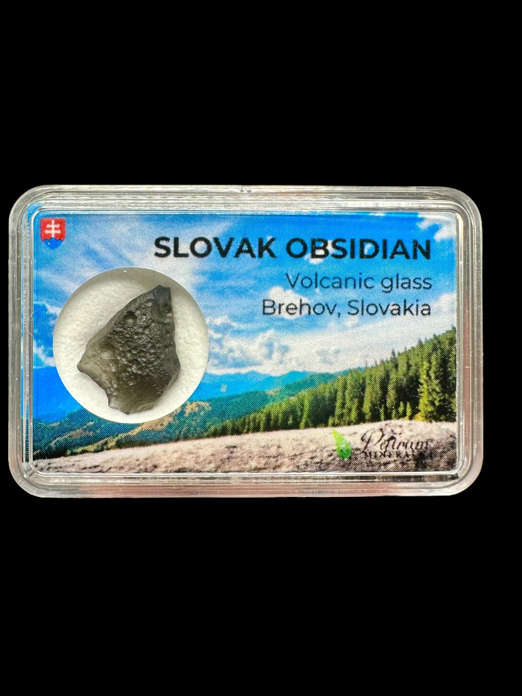 Ossidiana in box – Brehov, Slovakia – OB067