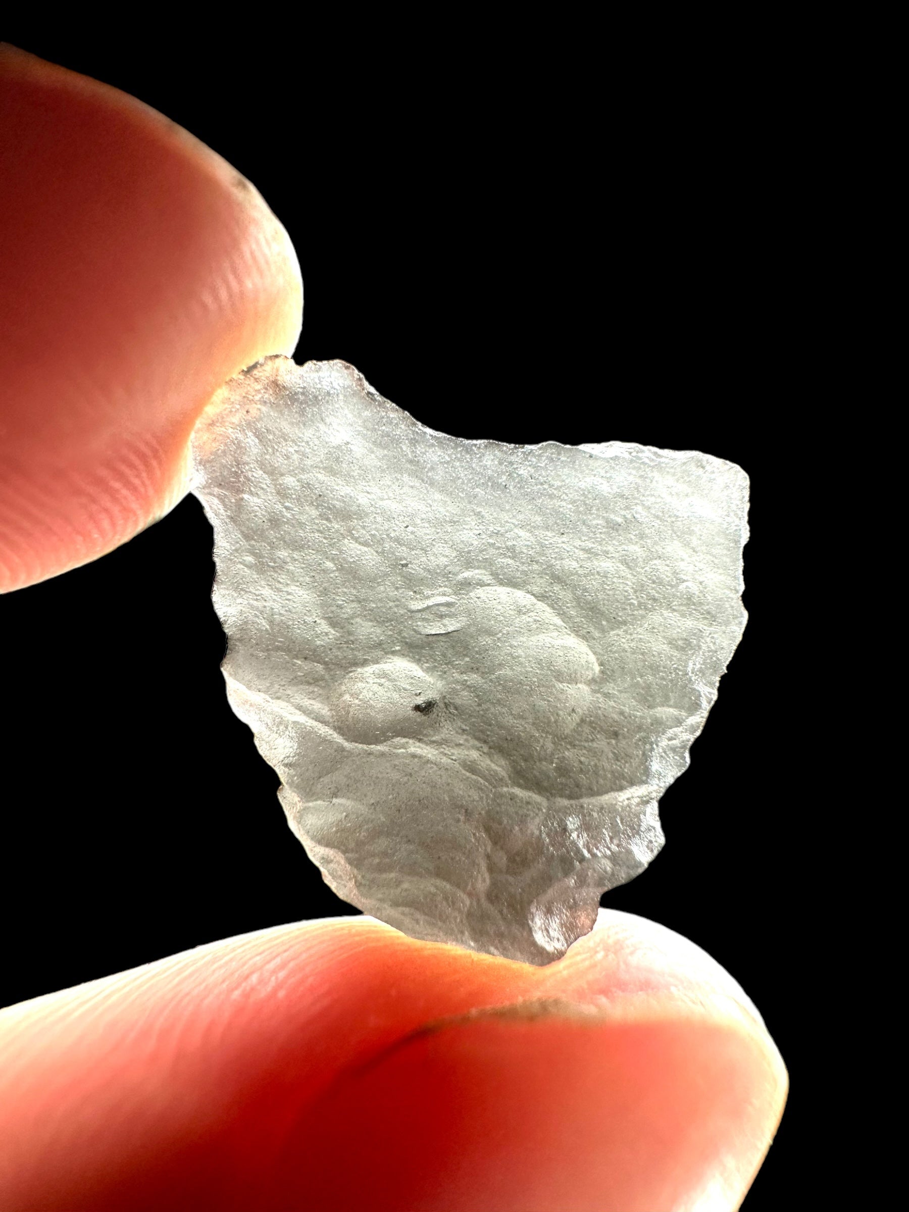 Obsidian in box 1,7g – Brehov, Slovakia - OB069