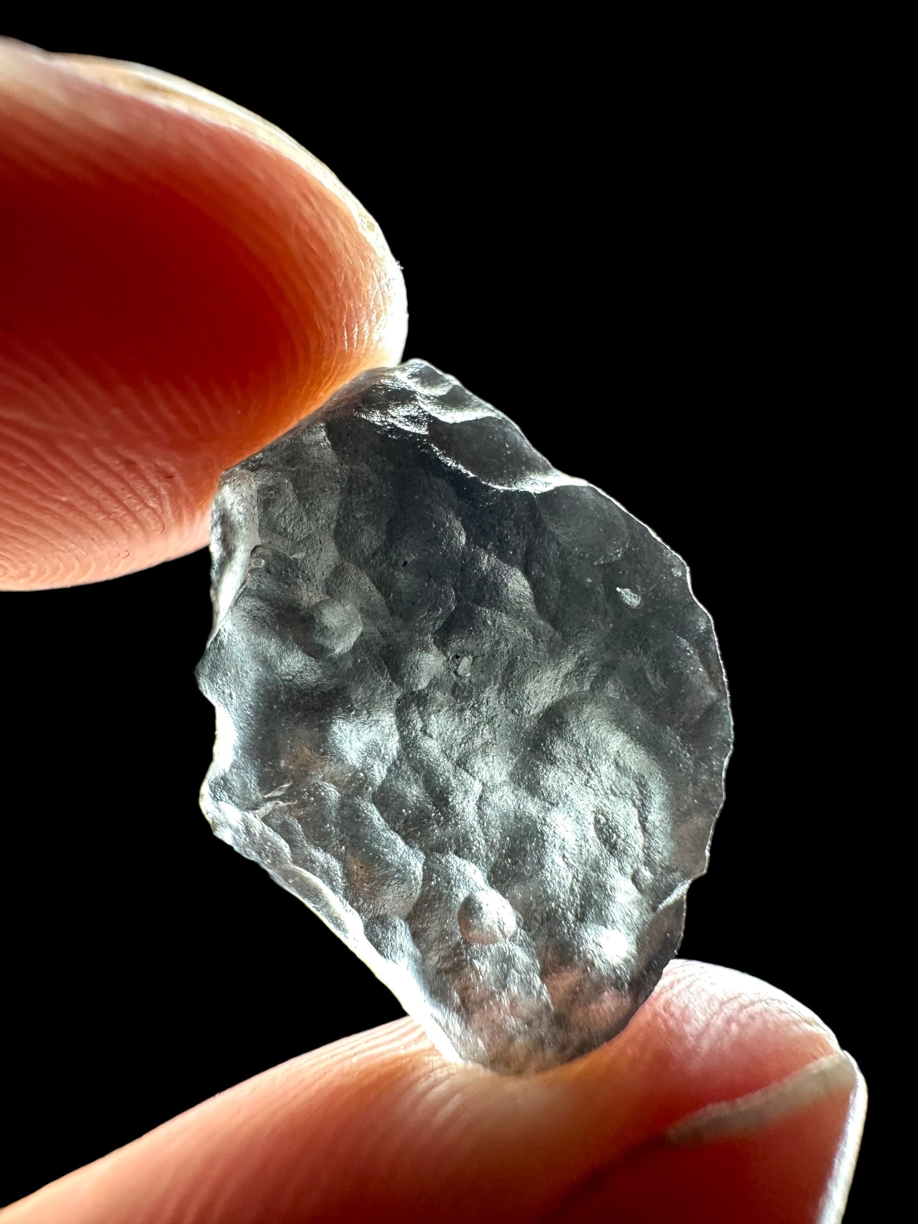Obsidian in box 1,8g – Brehov, Slovakia - OB071
