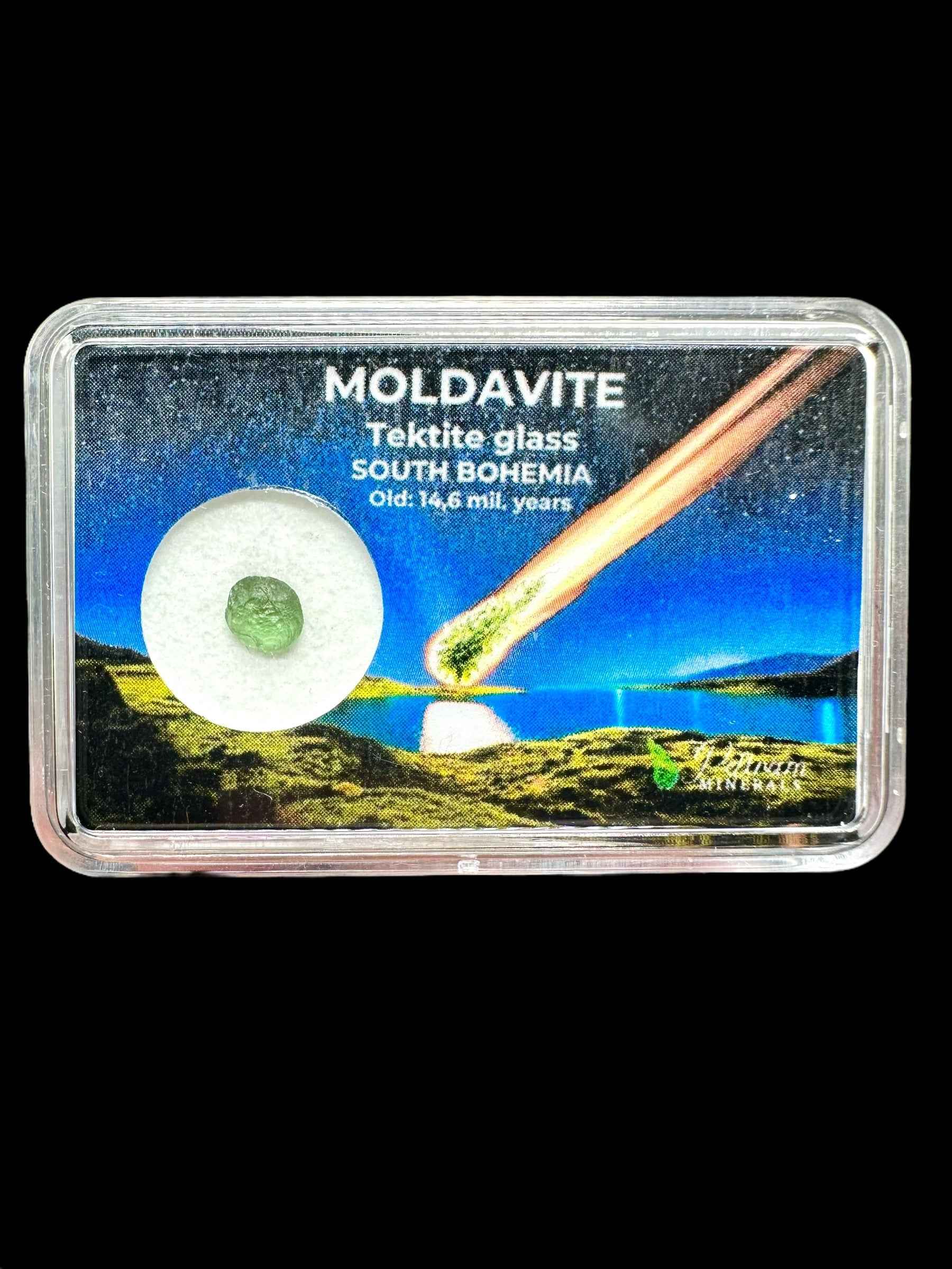 Moldavite in scatola – Jakule - VVK01