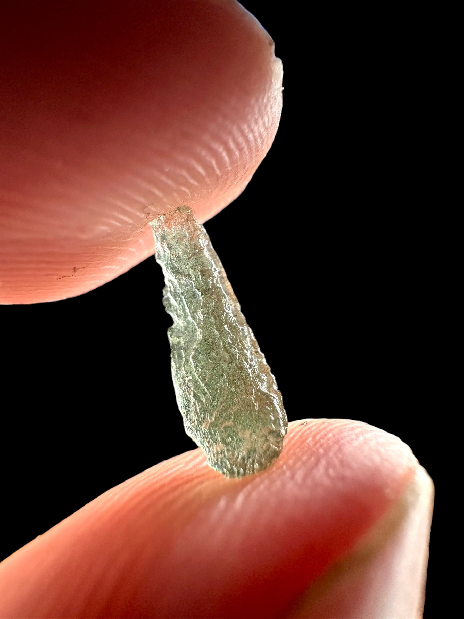 Moldavite in box – Jakule - VVK03