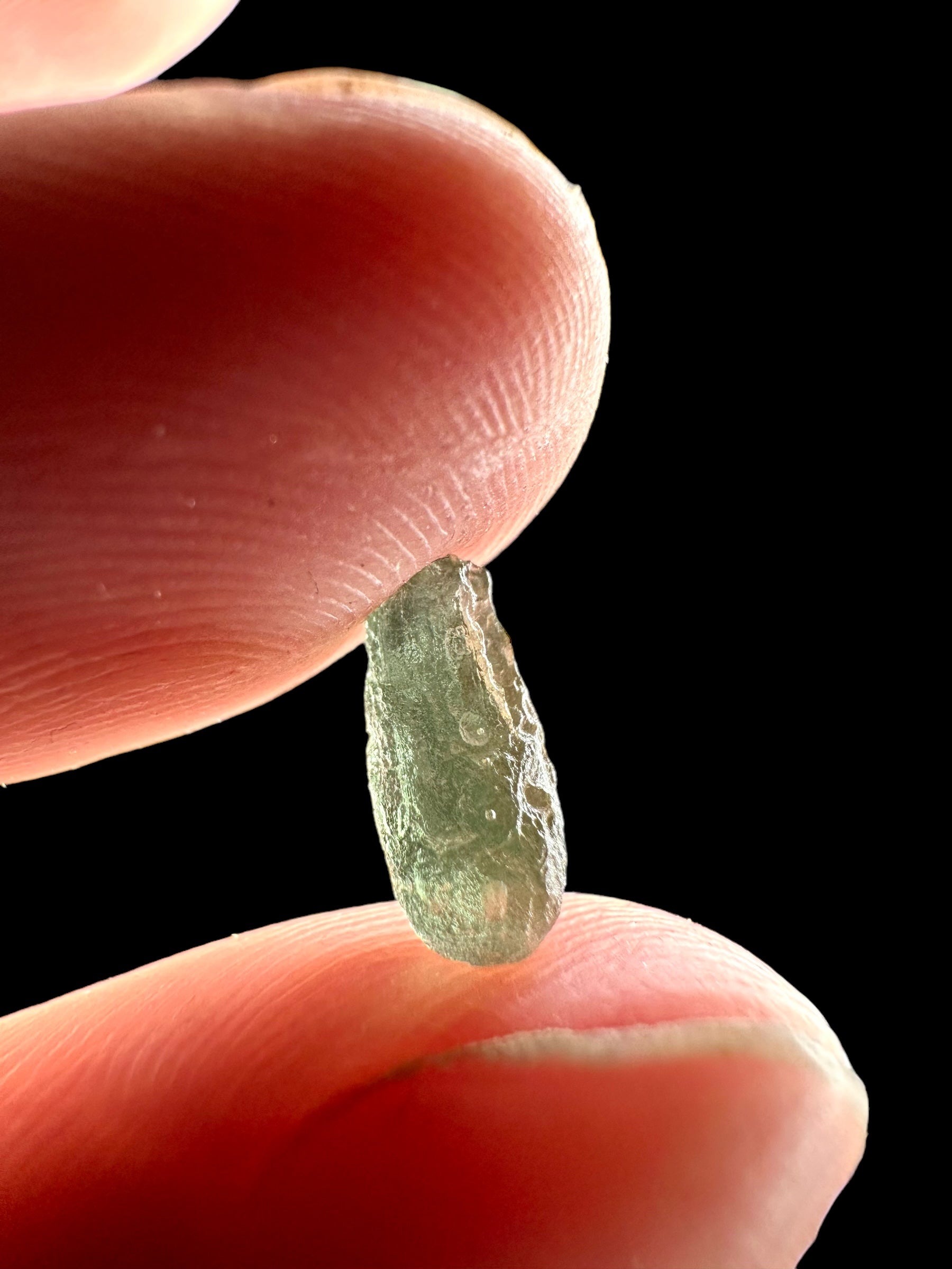Moldavite in box – Jakule - VVK06