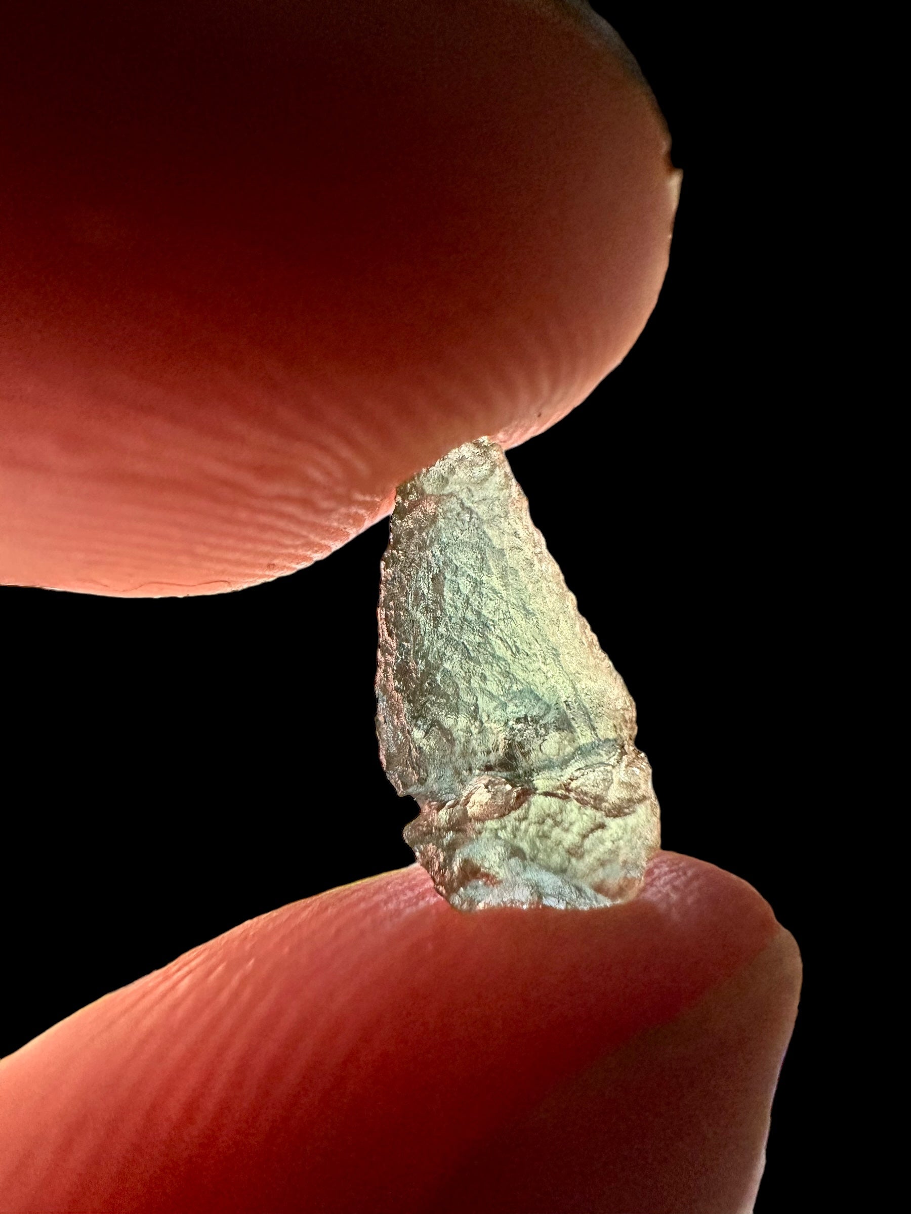 Moldavite in box – Jakule - VVK07