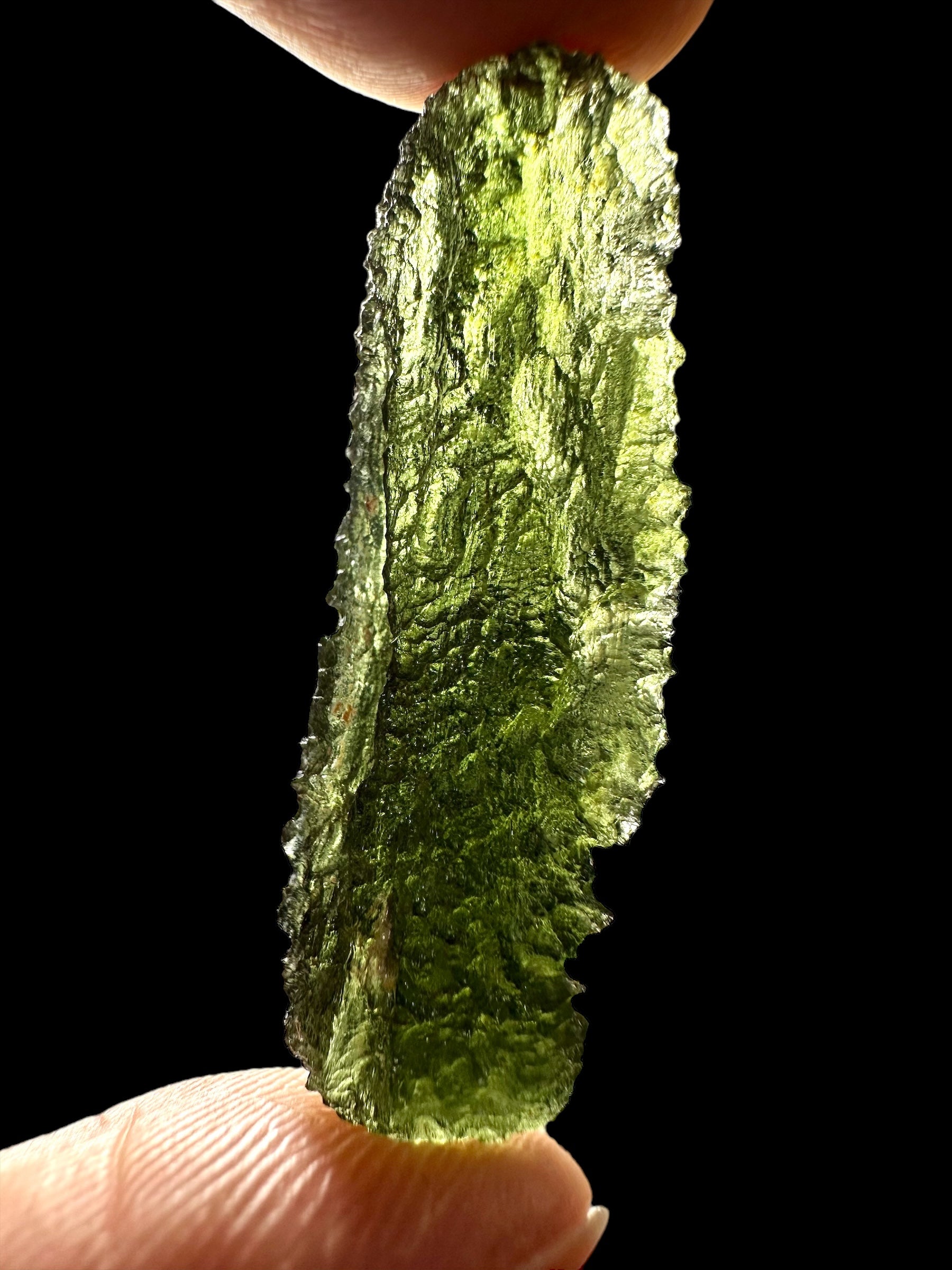 Moldavite – Marouskovo pole – 4,9g - V1782