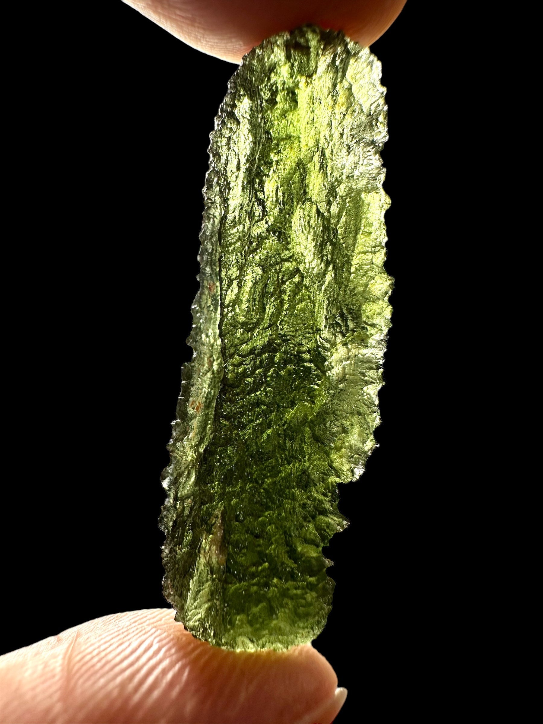 Moldavite – Marouskovo pole – 4,9g - V1782