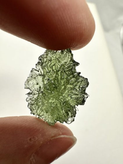 Moldavite Grezza – Maly Chlum – 2,6g - V033