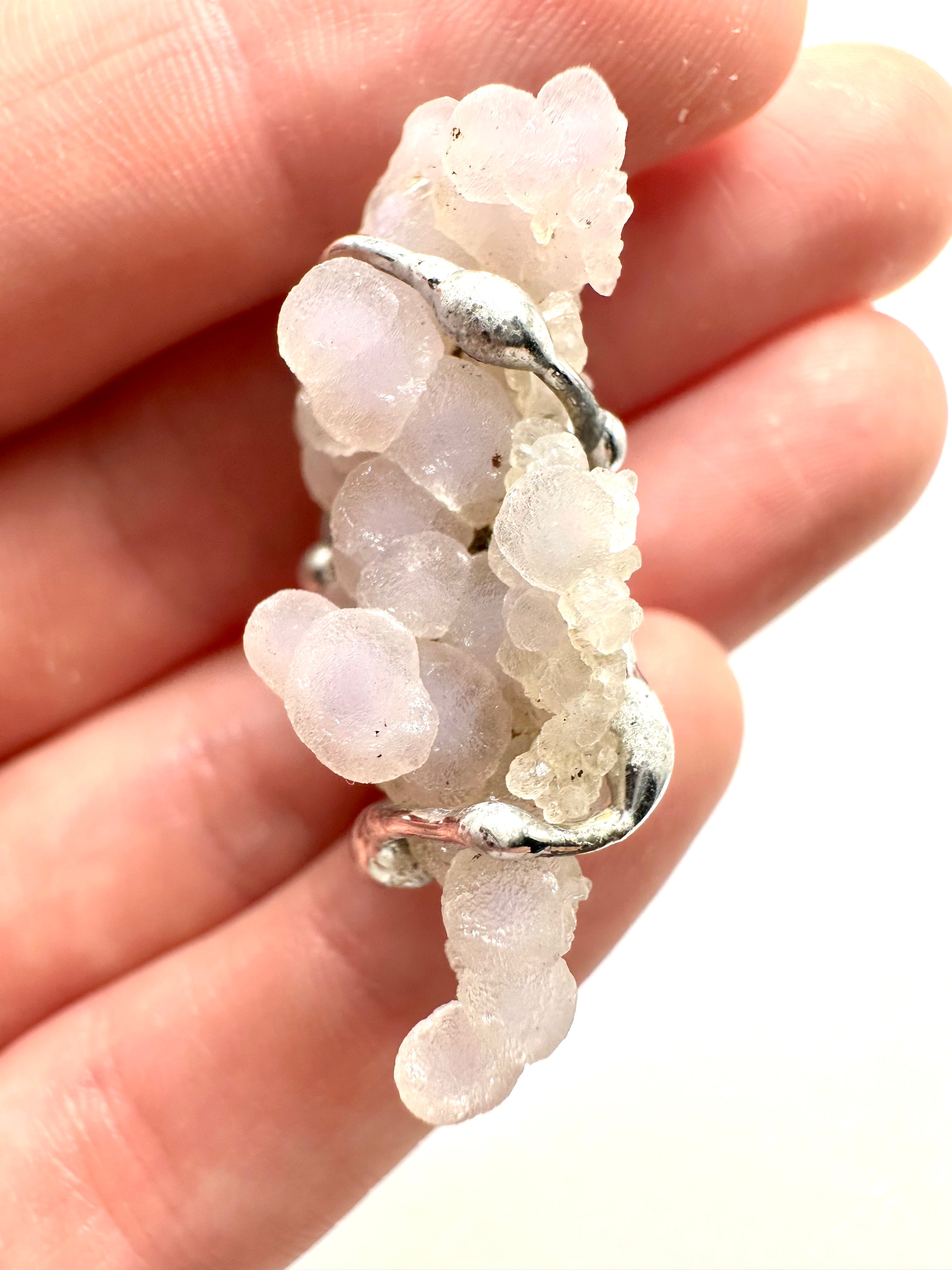 Grape chalcedony pendant - P/HCH2