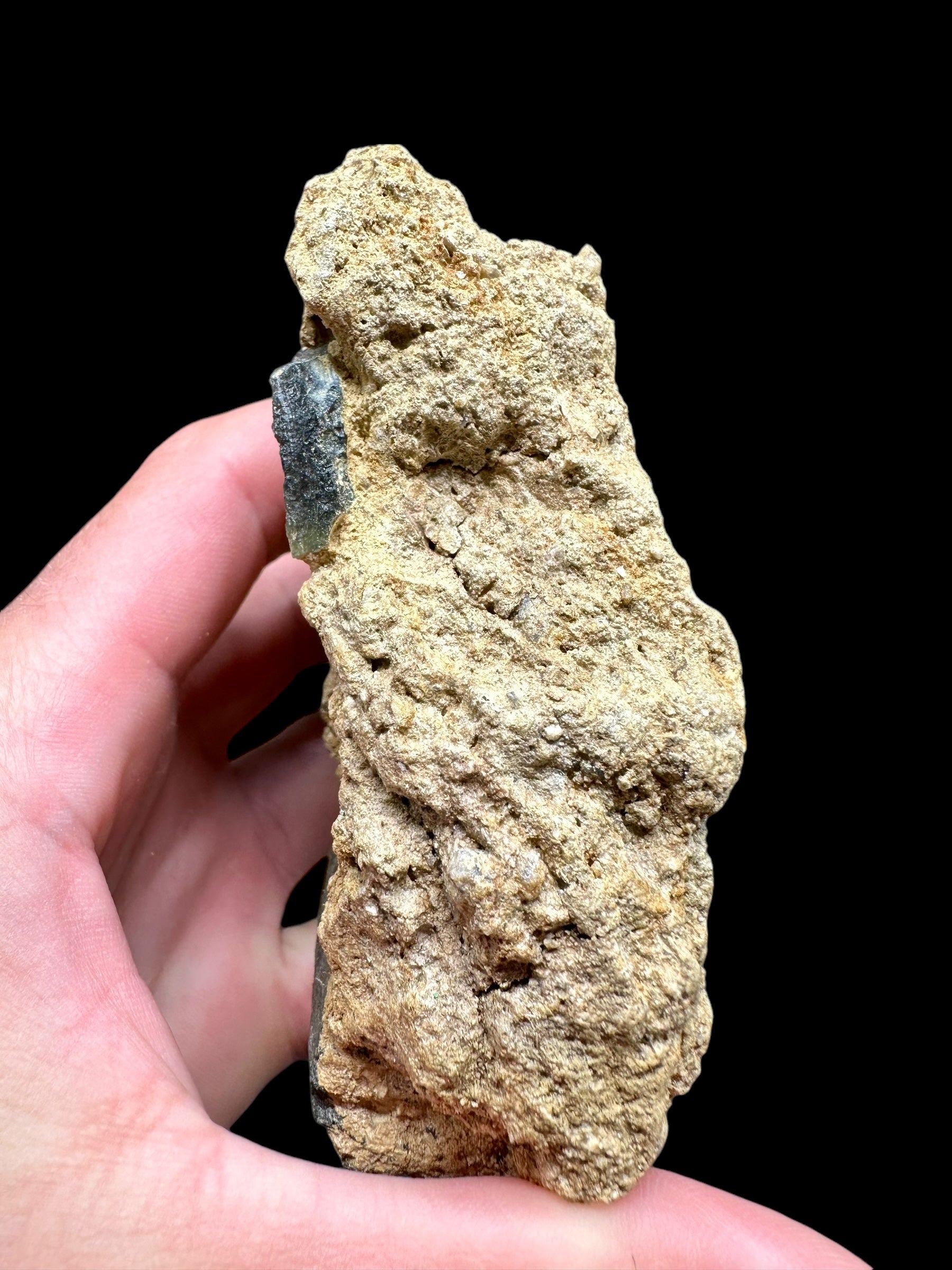 Moldavite in the sediment – Besednice – Sever - INS006