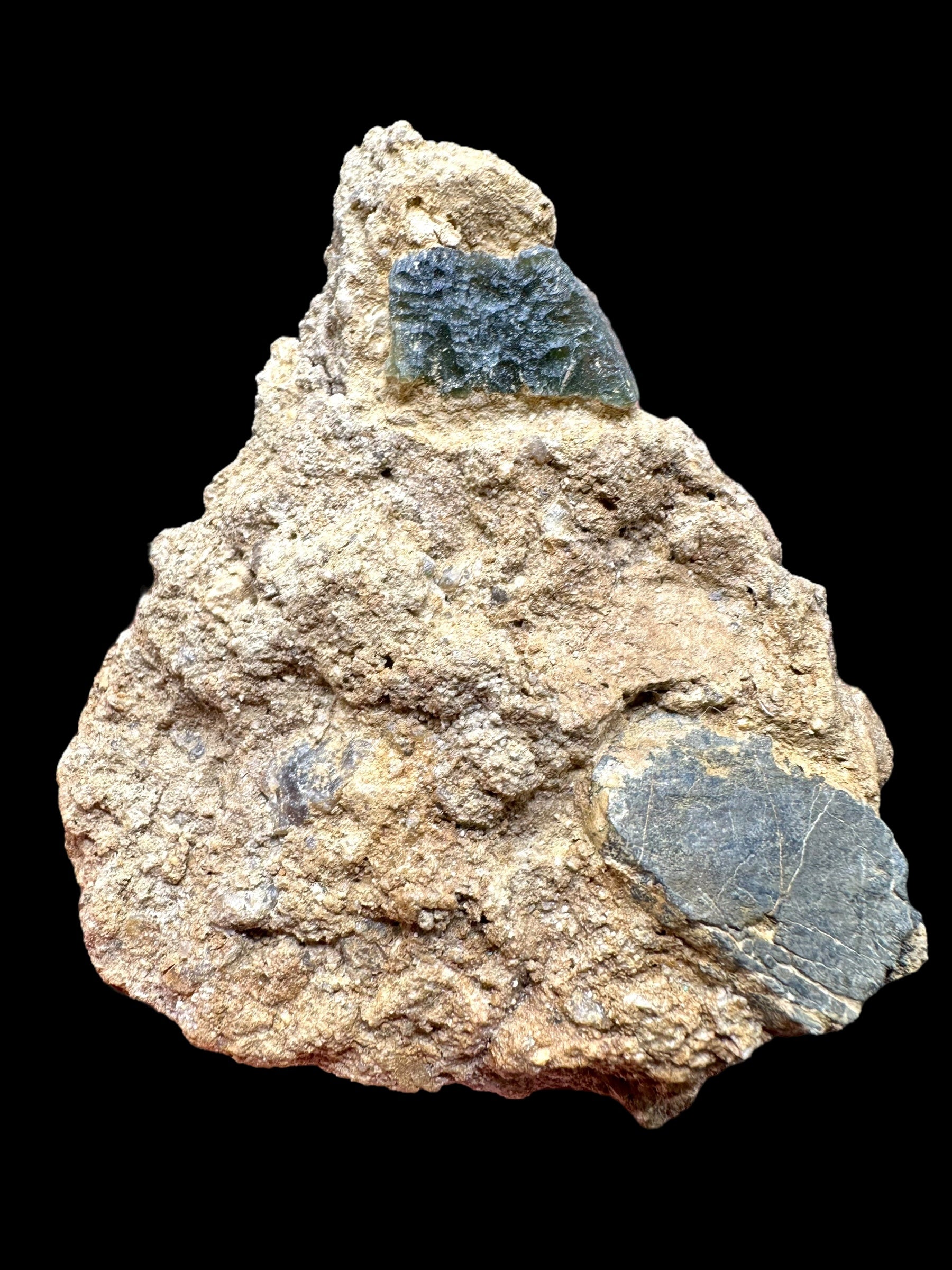 Moldavite in the sediment – Besednice – Sever