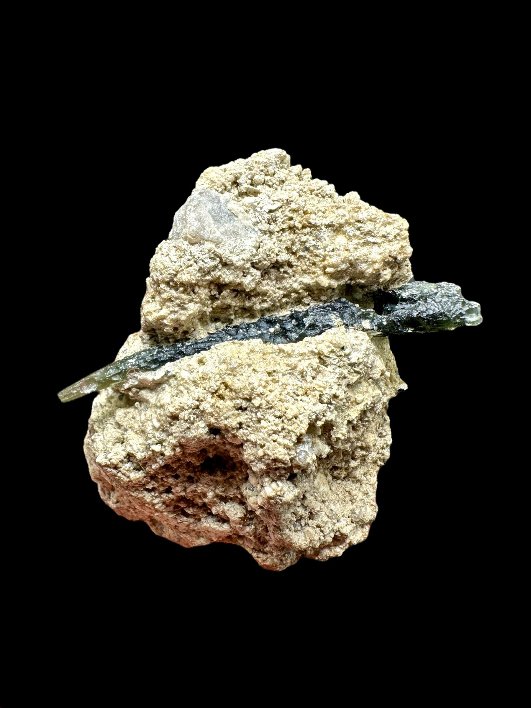 Moldavite in the sediment – Besednice – Sever