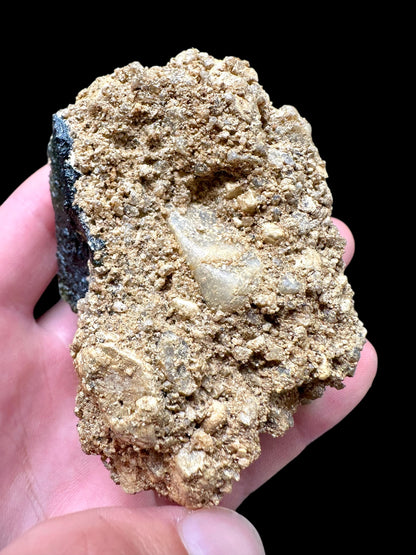 Moldavite in the sediment – Nechov