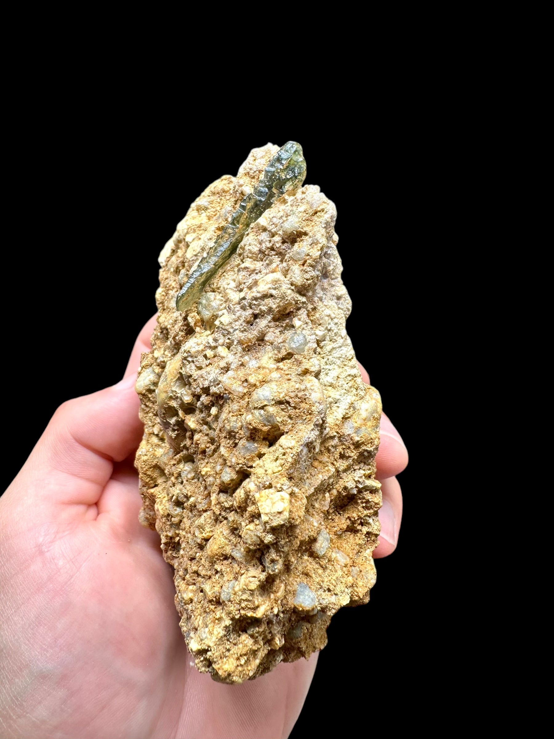 Moldavite in the sediment – Maly Chlum - INS015
