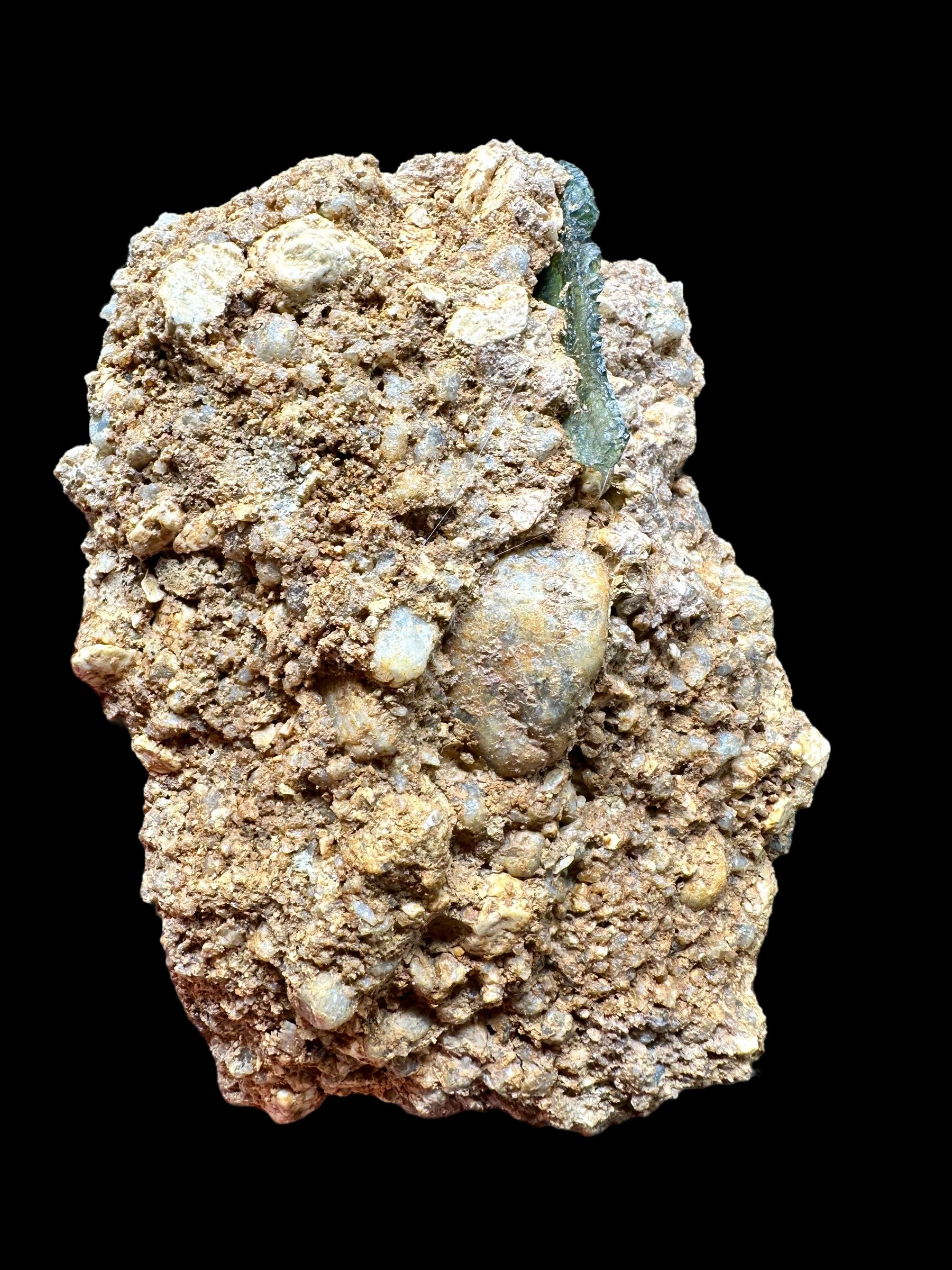 Moldavite in the sediment – Maly Chlum