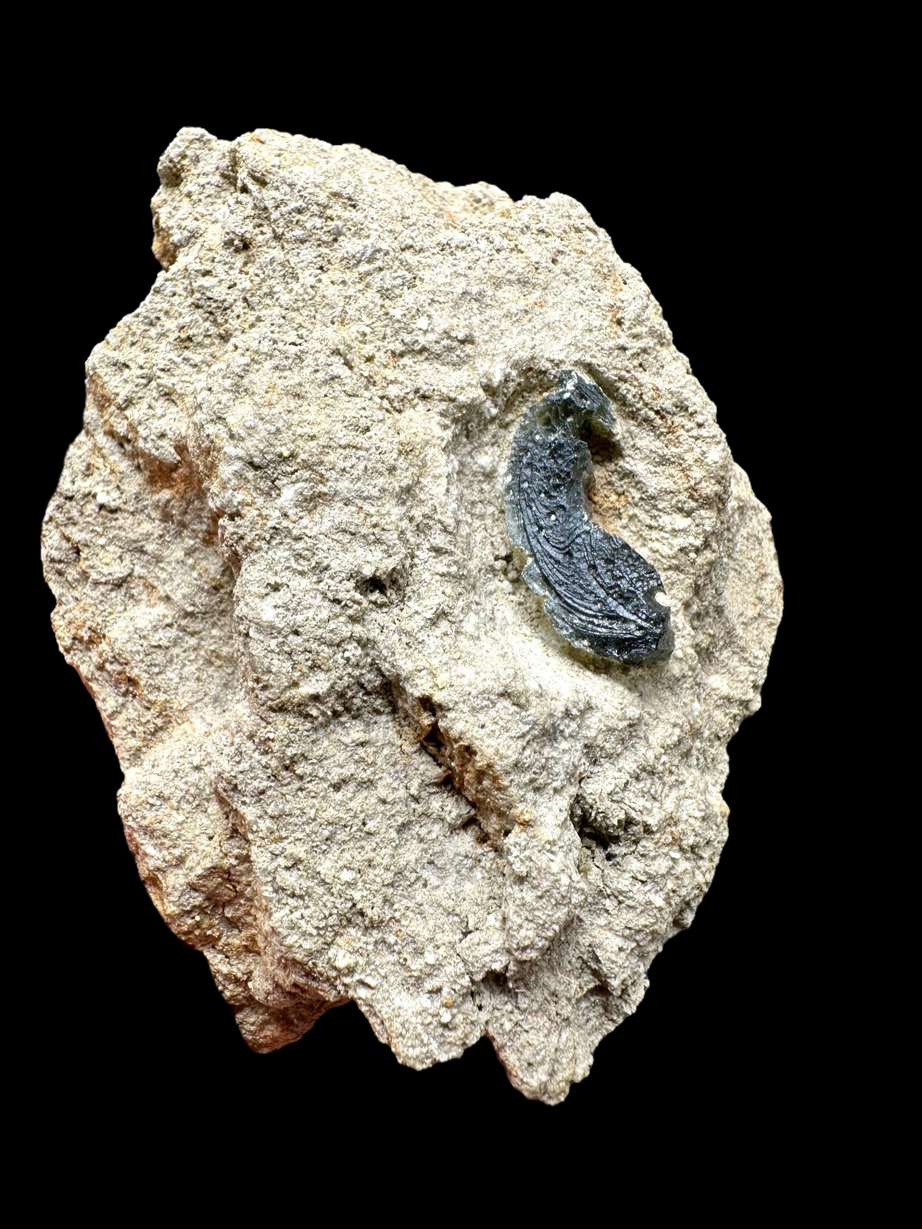 Moldavite in the sediment – Besednice – Sever