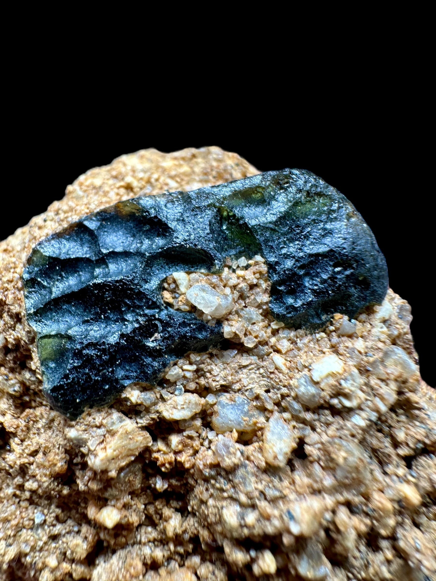 Moldavite in the sediment – Besednice – Stoh - INS020