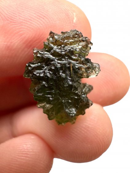 Moldavite Grezza – Maly Chlum – 1,5g - V042