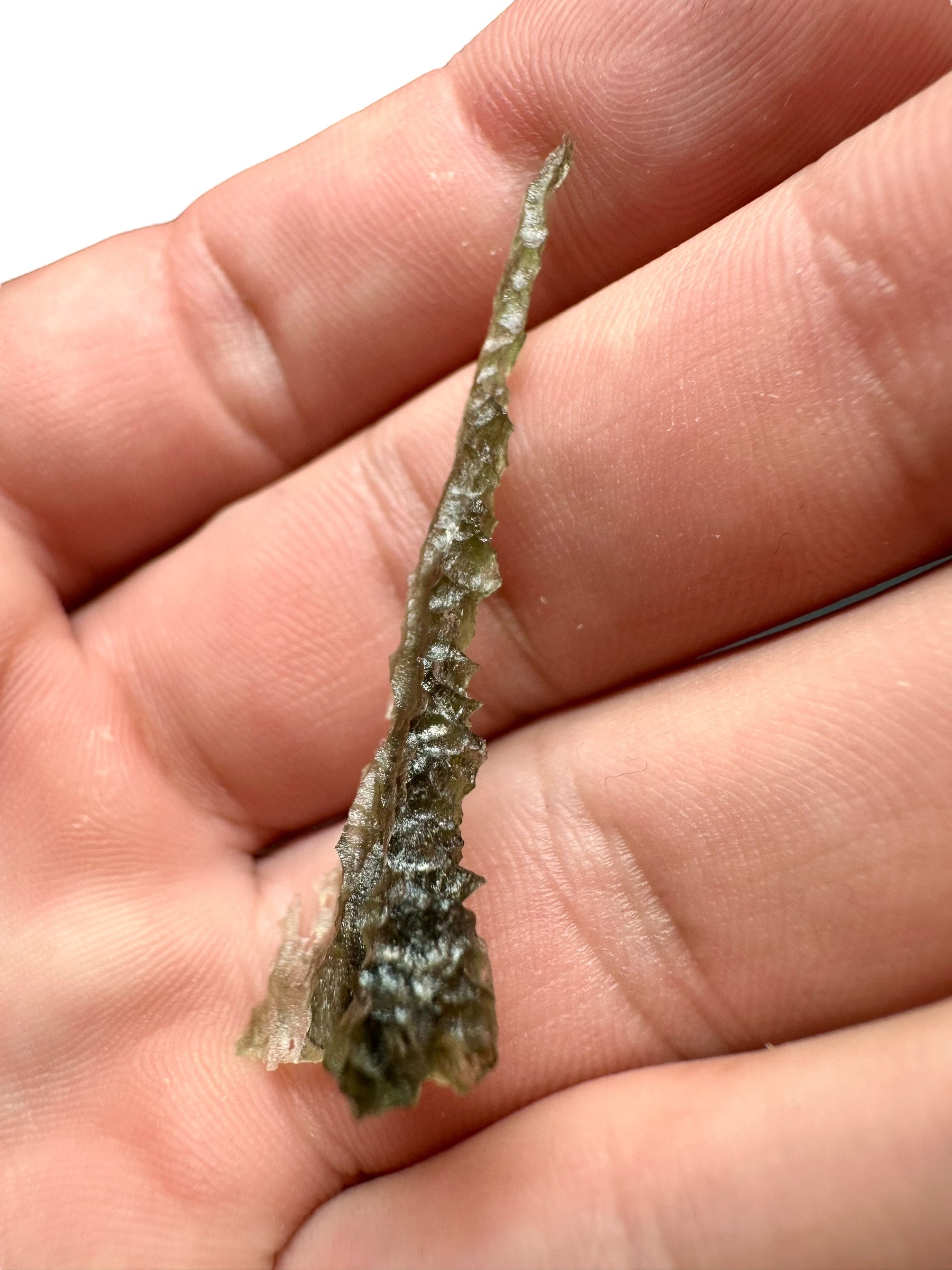Moldavite – Besednice Jezkovna – 1,1g / Angel Chime - BJ225