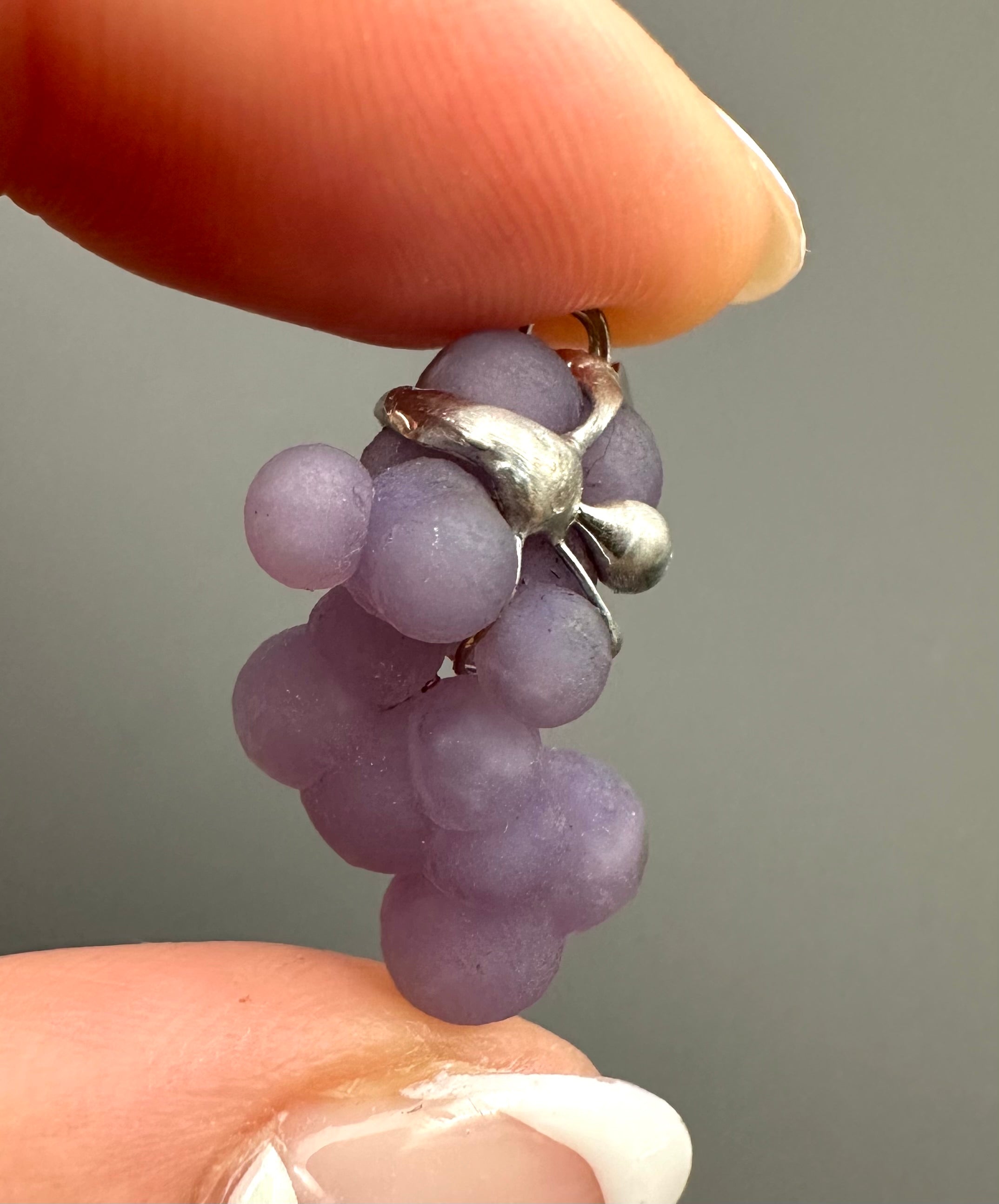 Grape chalcedony pendant - P/HCH52