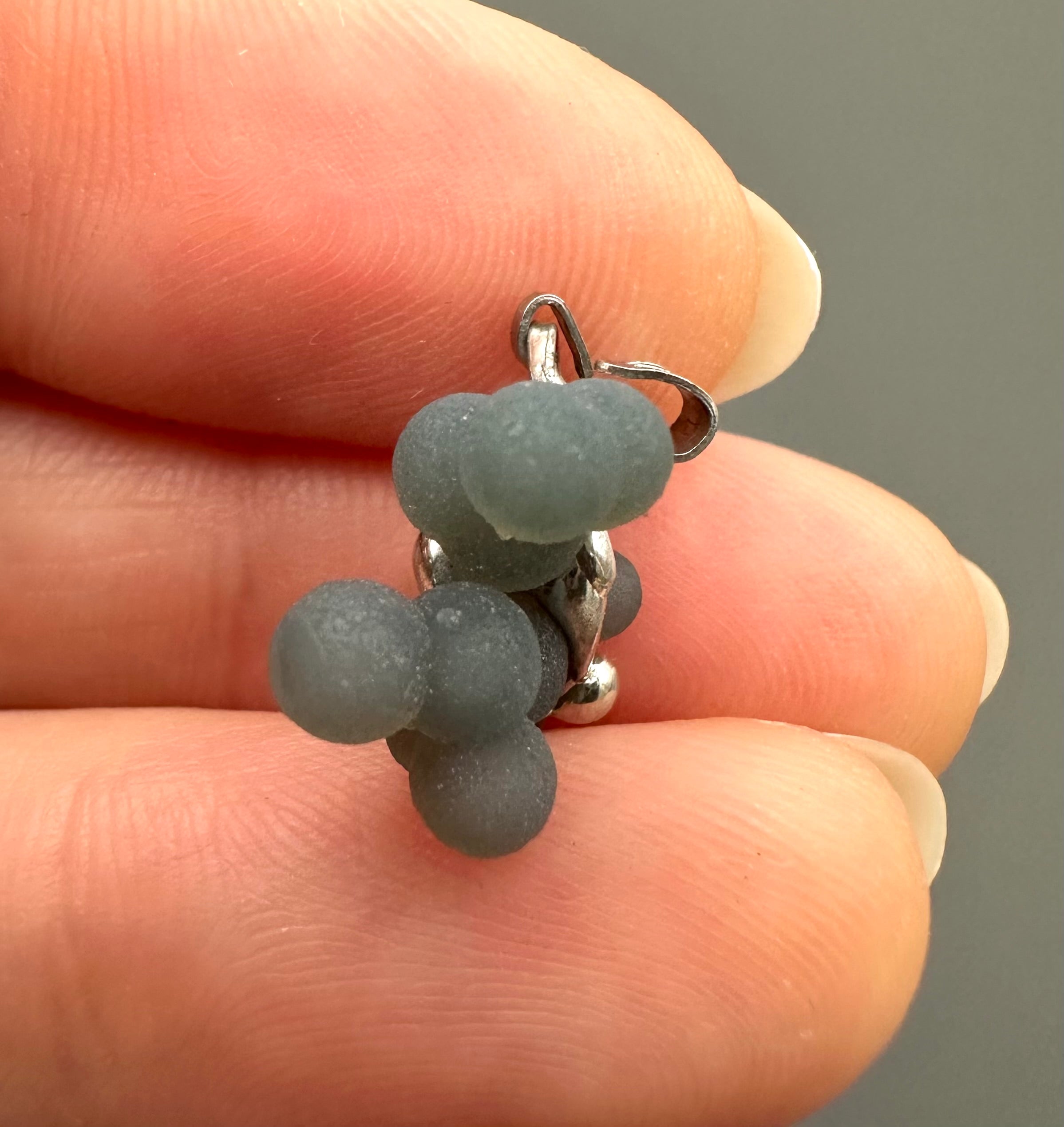 Grape chalcedony pendant - P/HCH55