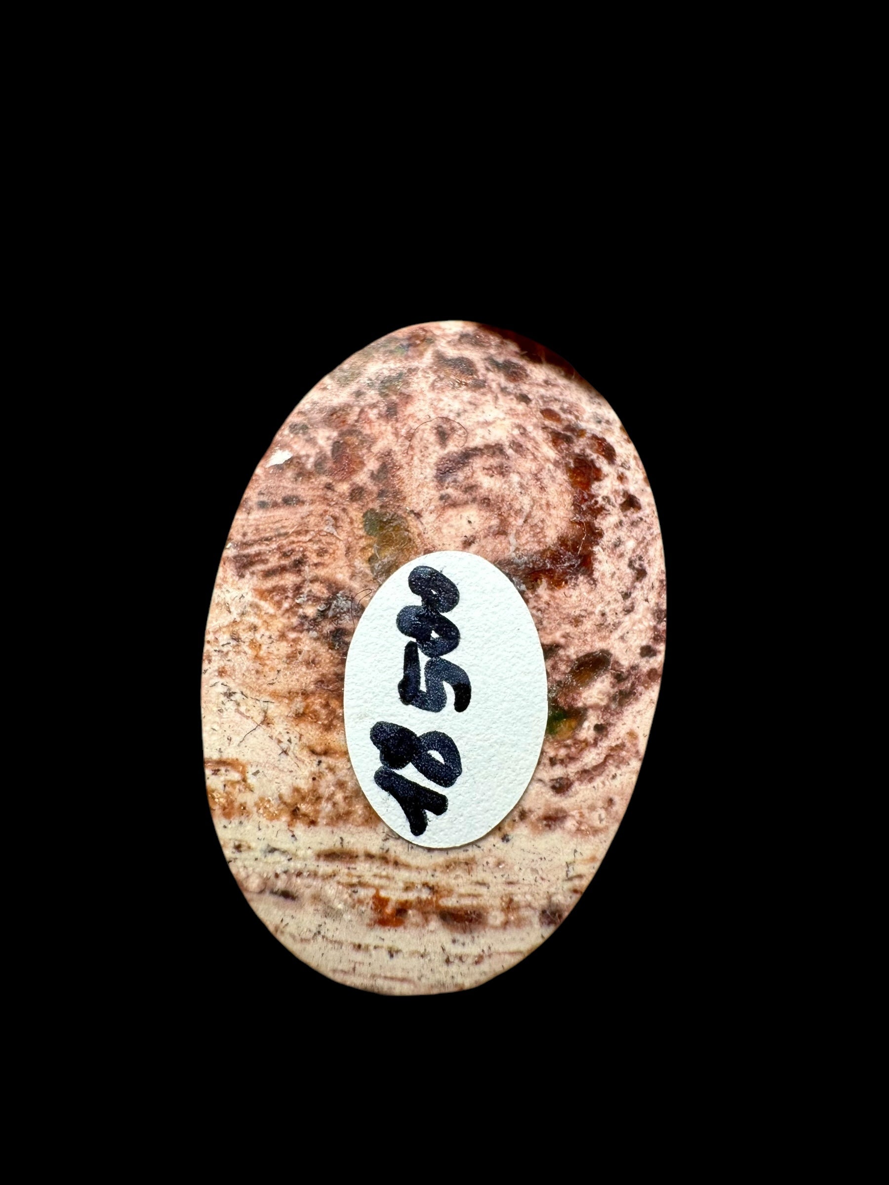 Fire opal – Cabochon – Queretaro, Mexico - OHK06