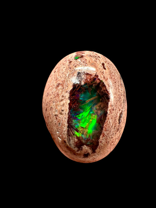 Opale di fuoco – Cabochon – Queretaro, Mexico – Inclusion – OHK07