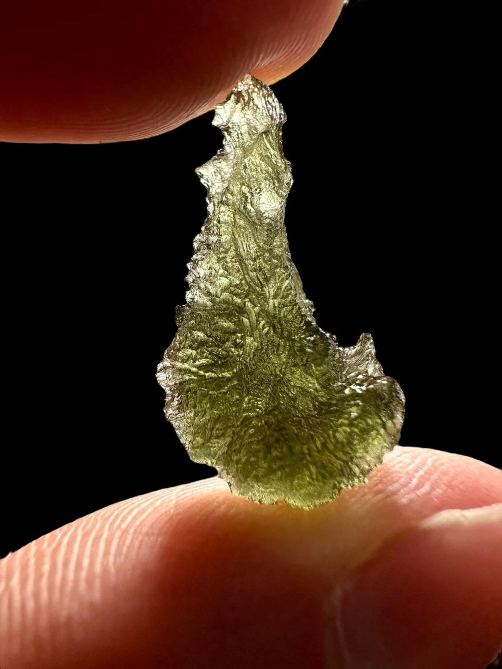 Moldavite – Locenice za jimkou – 1,2g - V2369