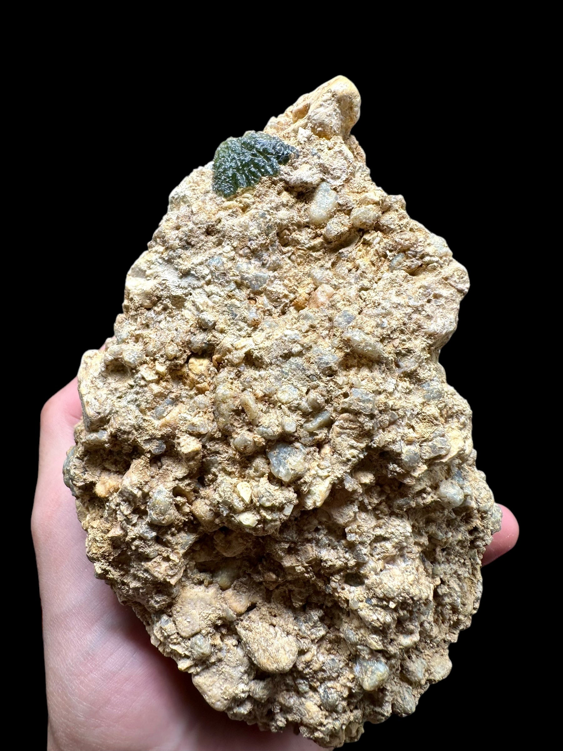 Moldavite in the sediment – Maly Chlum - INS022