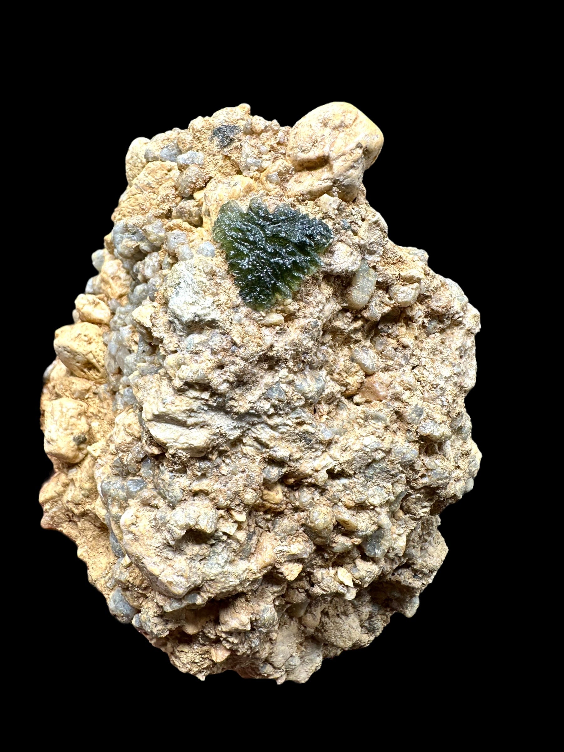 Moldavite in the sediment – Maly Chlum