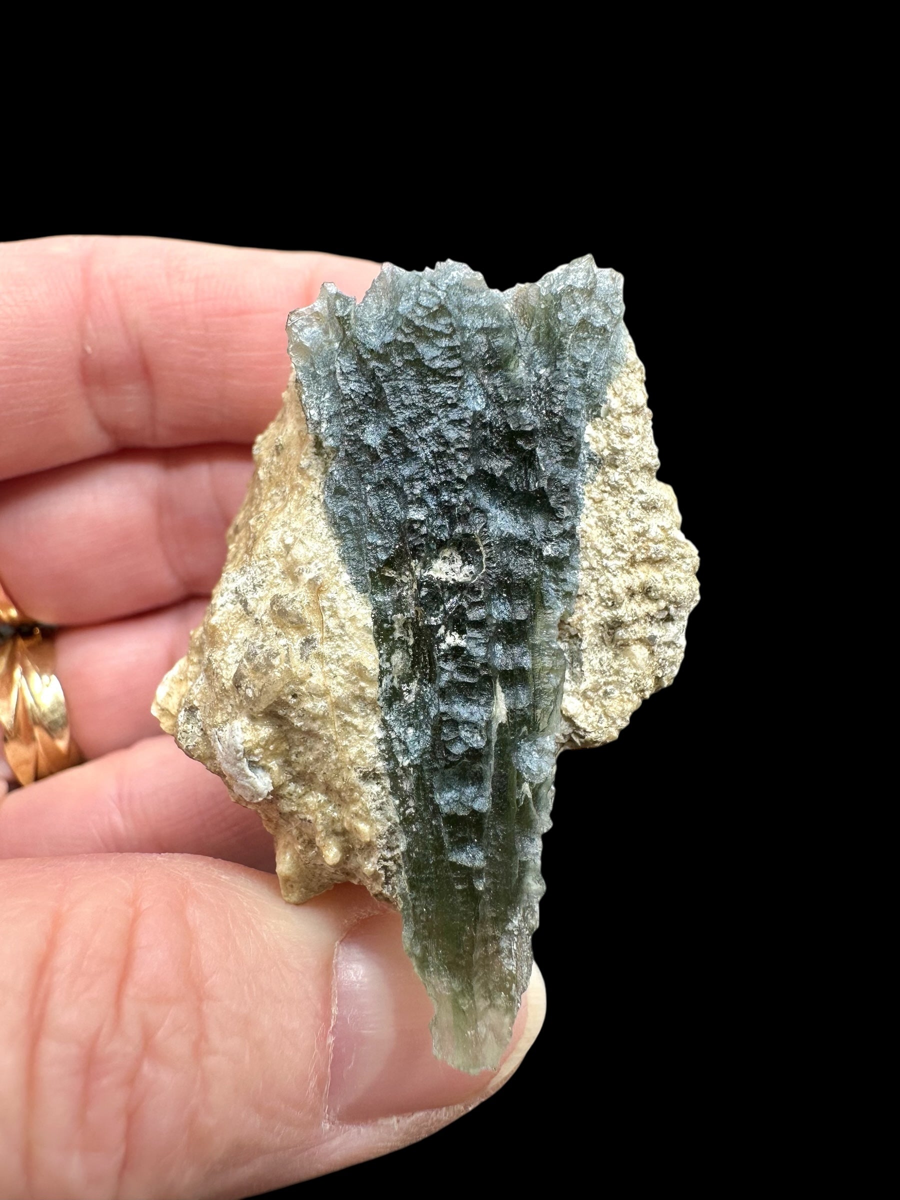 Moldavite in the sediment – Besednice Sever - INS029