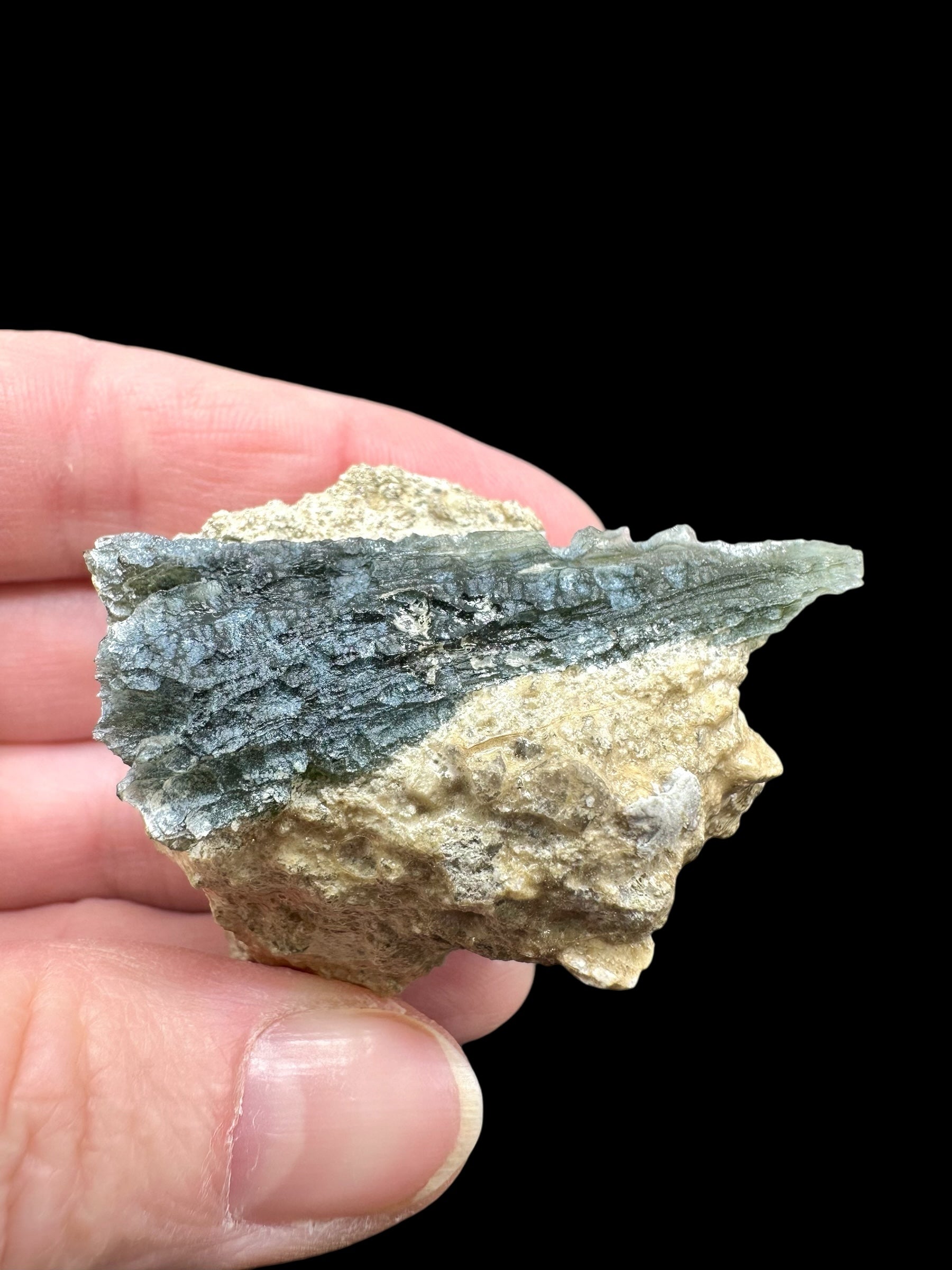 Moldavite in the sediment – Besednice Sever - INS029