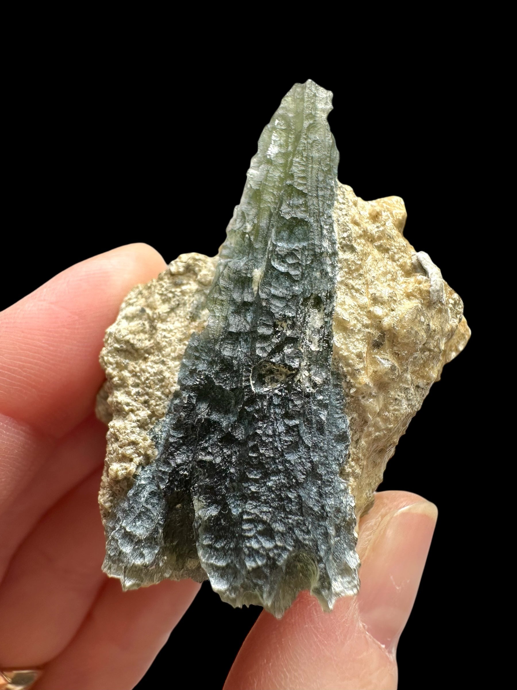Moldavite in the sediment – Besednice Sever - INS029