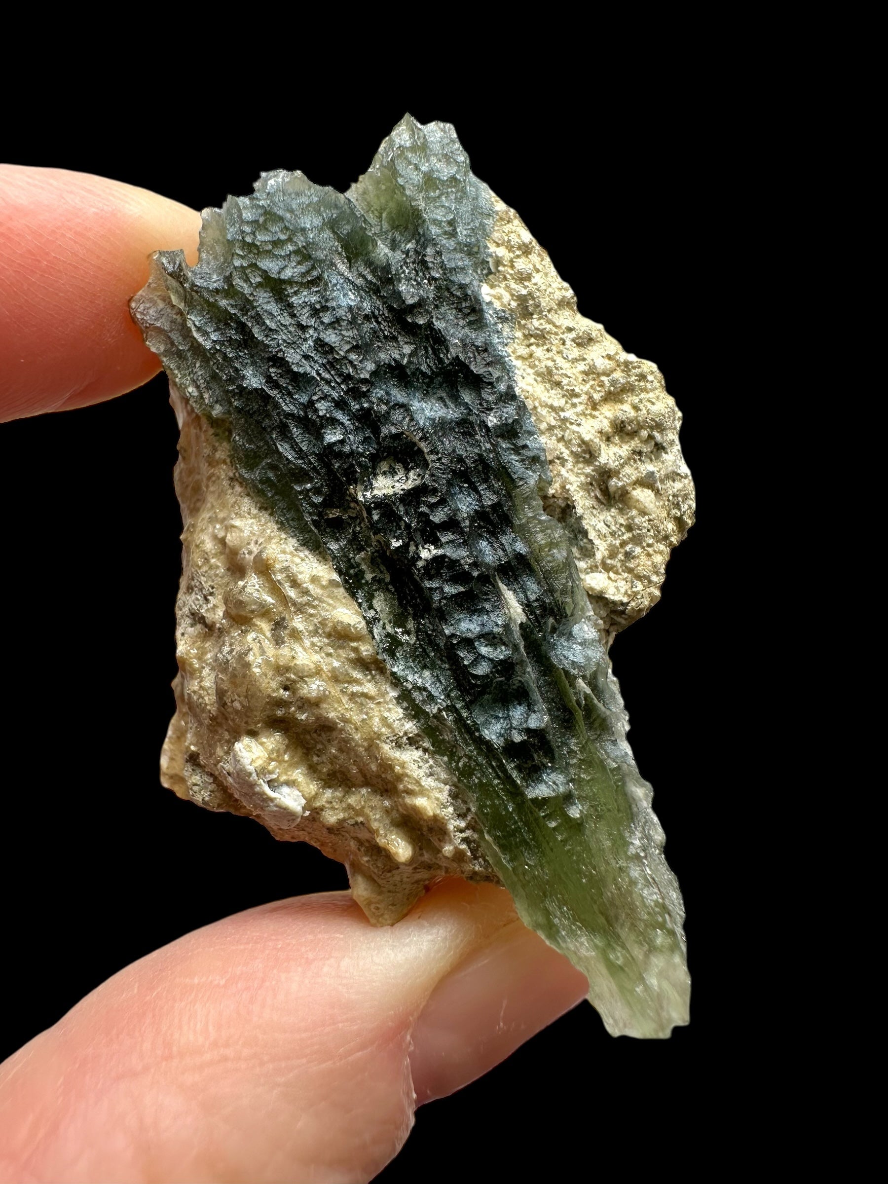 Moldavite in the sediment – Besednice Sever - INS029