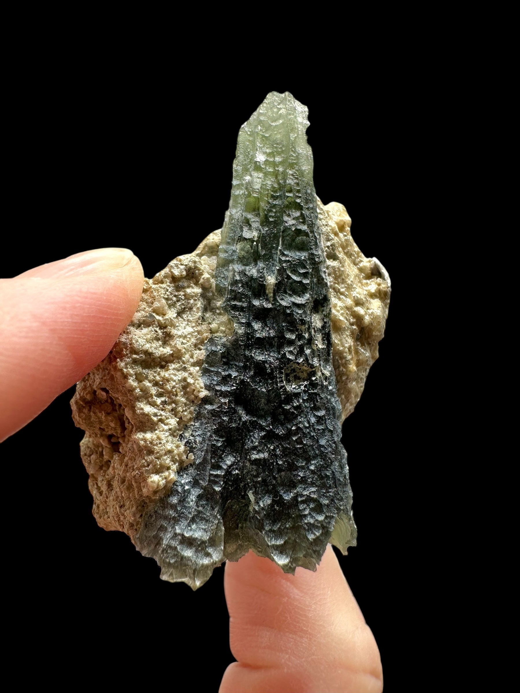 Moldavite in the sediment – Besednice Sever - INS029