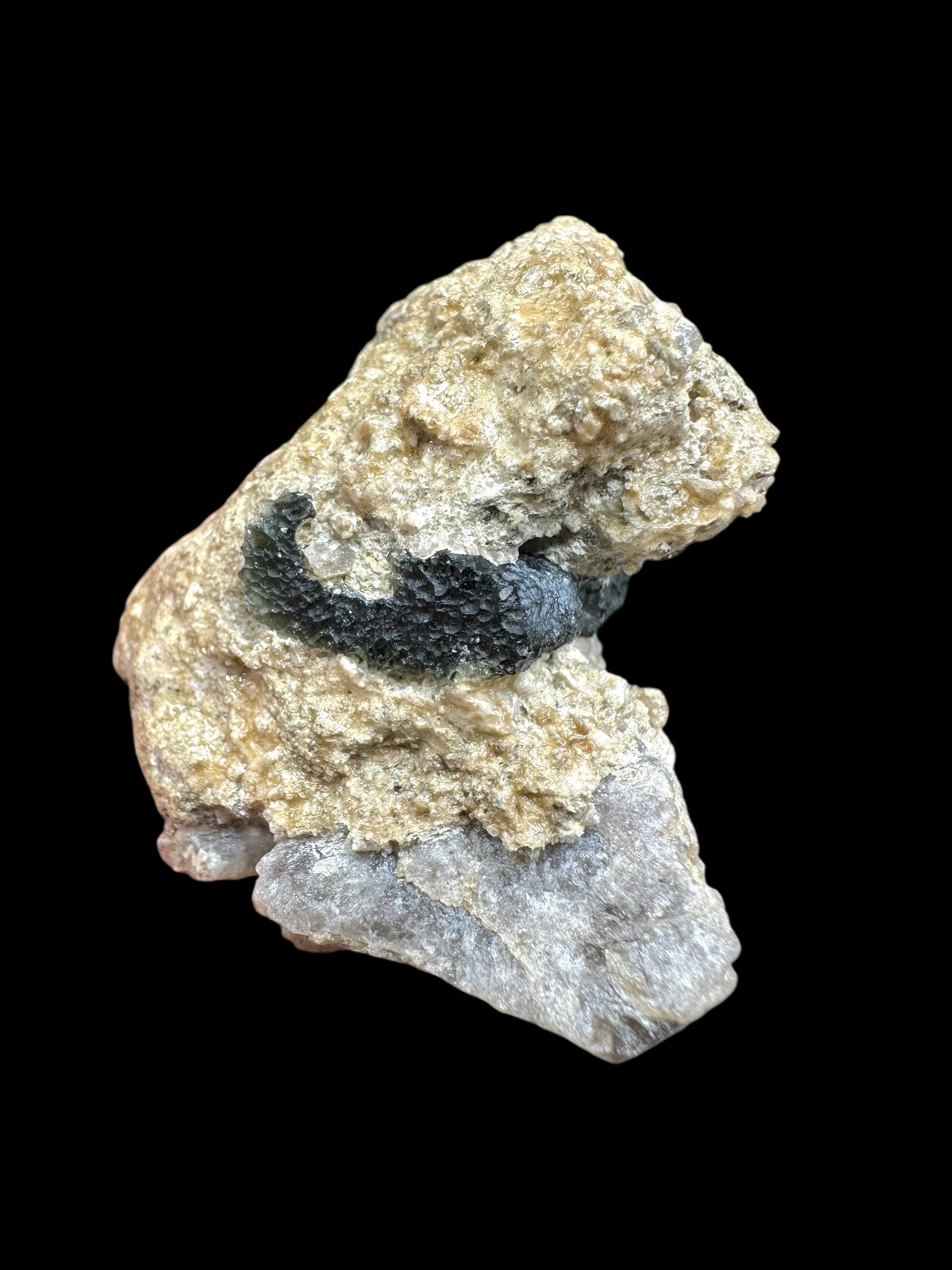 Moldavite in the sediment – Besednice Sever - INS032