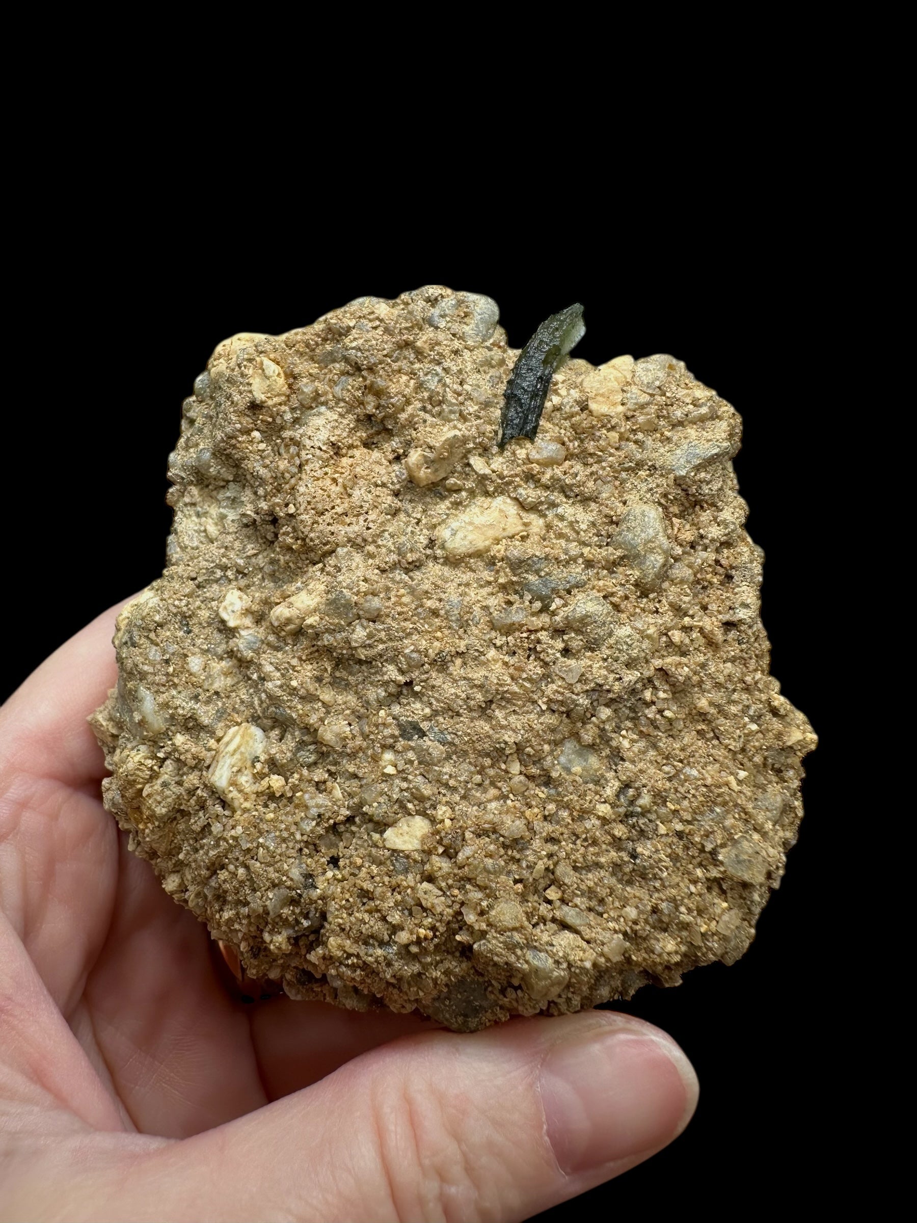 Moldavite in the sediment – Chlum nad Malsi - INS036