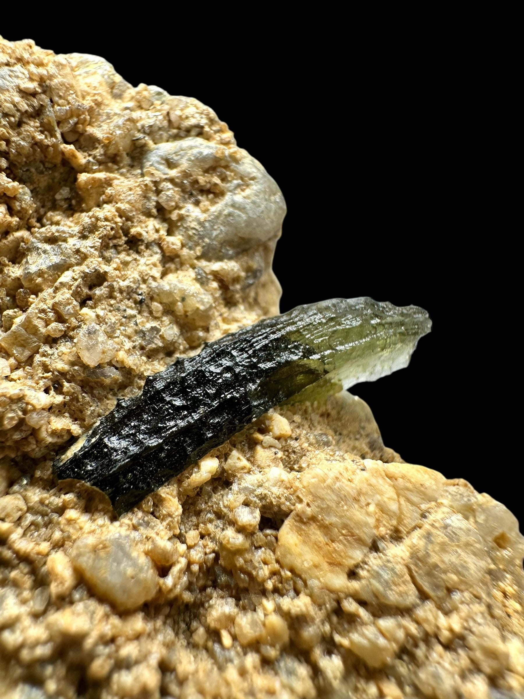 Moldavite in the sediment – Chlum nad Malsi - INS036