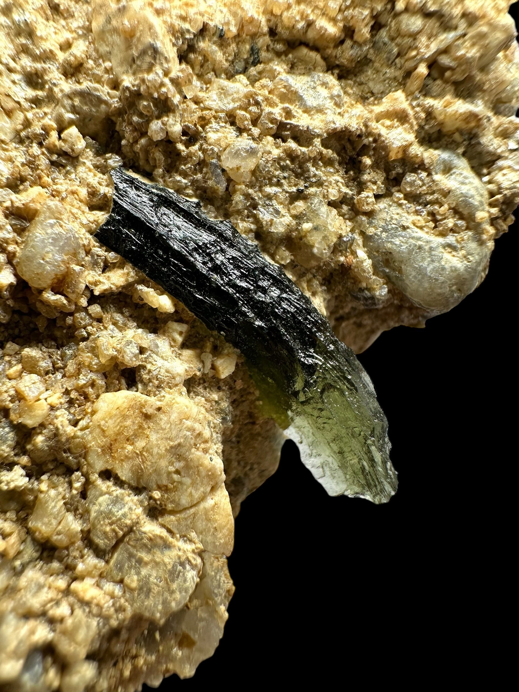 Moldavite in the sediment – Chlum nad Malsi - INS036