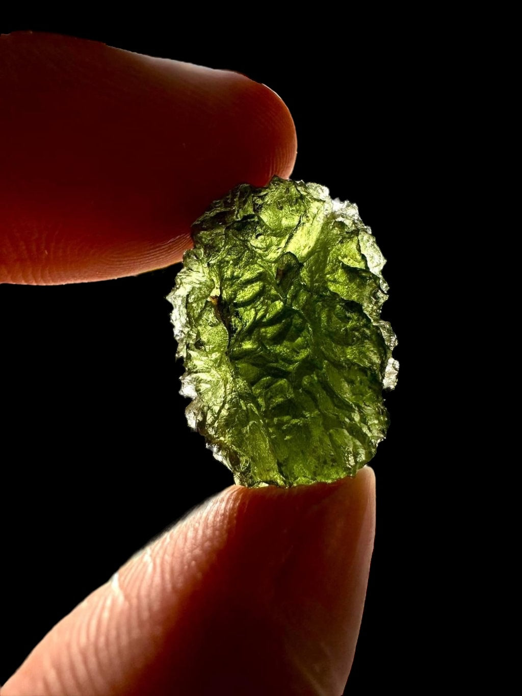 Moldavite – Nesmen – Prasecak – 5,6g - V1641