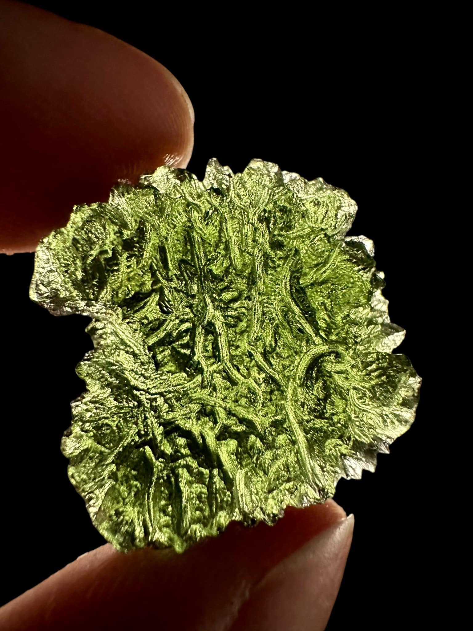 Moldavite – Maly Chlum – 6,9g - V1637