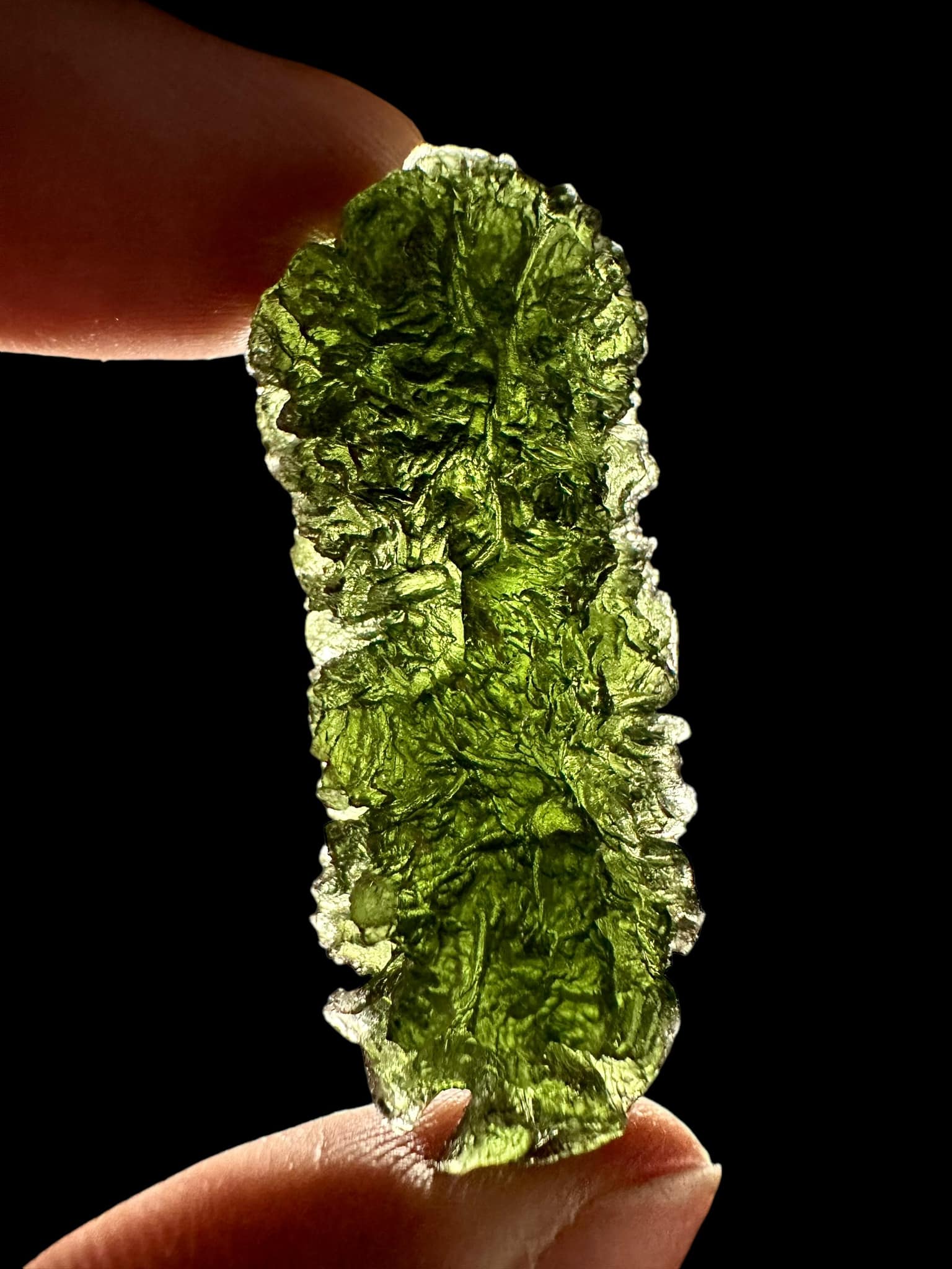 Moldavite – Dolní Chrastany – 16,1g - V2034