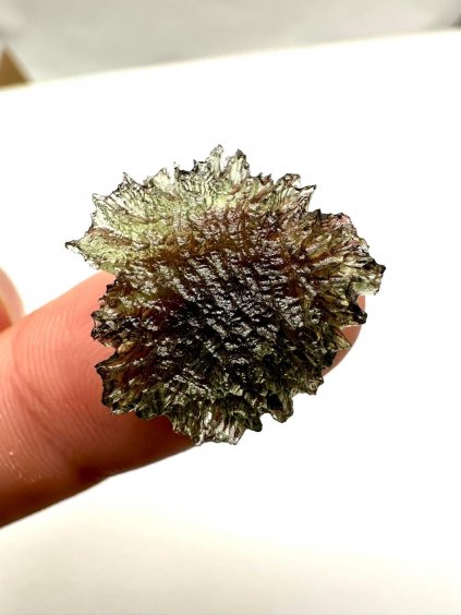 Moldavite Grezza – Maly Chlum – 1,7g - V094