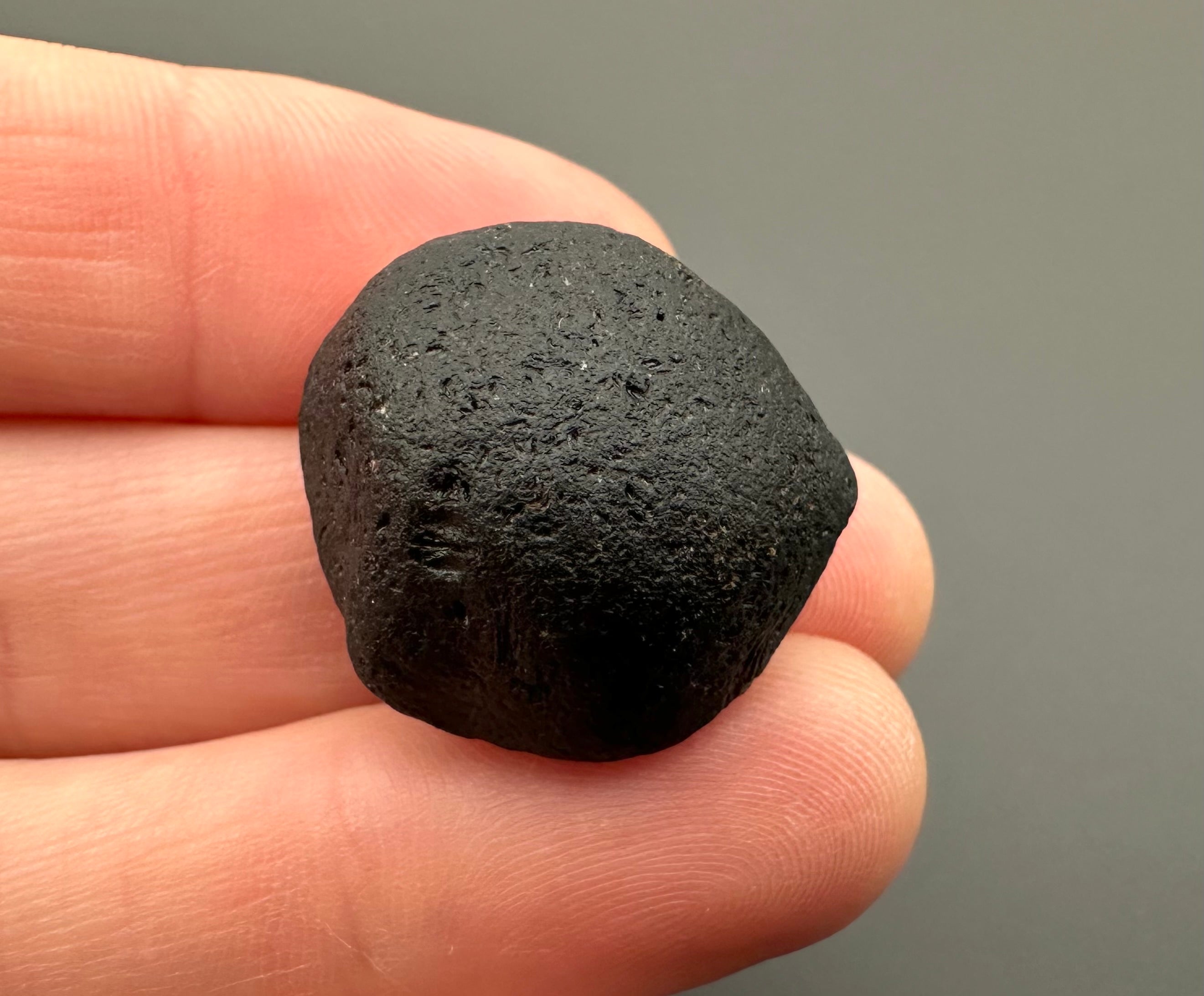 Australite "button" 7,8g – Kalgoorlie, Western Australia - AU025