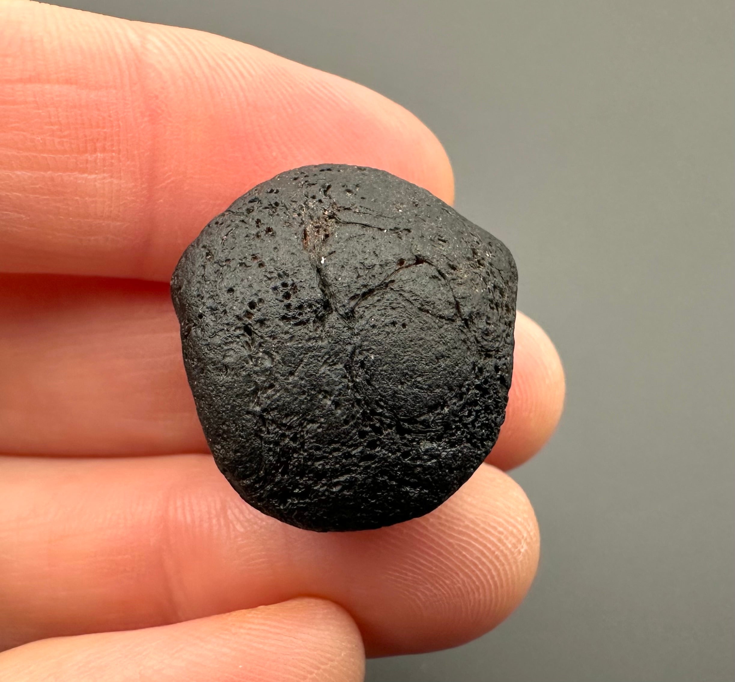 Australite "button" 7,8g – Kalgoorlie, Western Australia