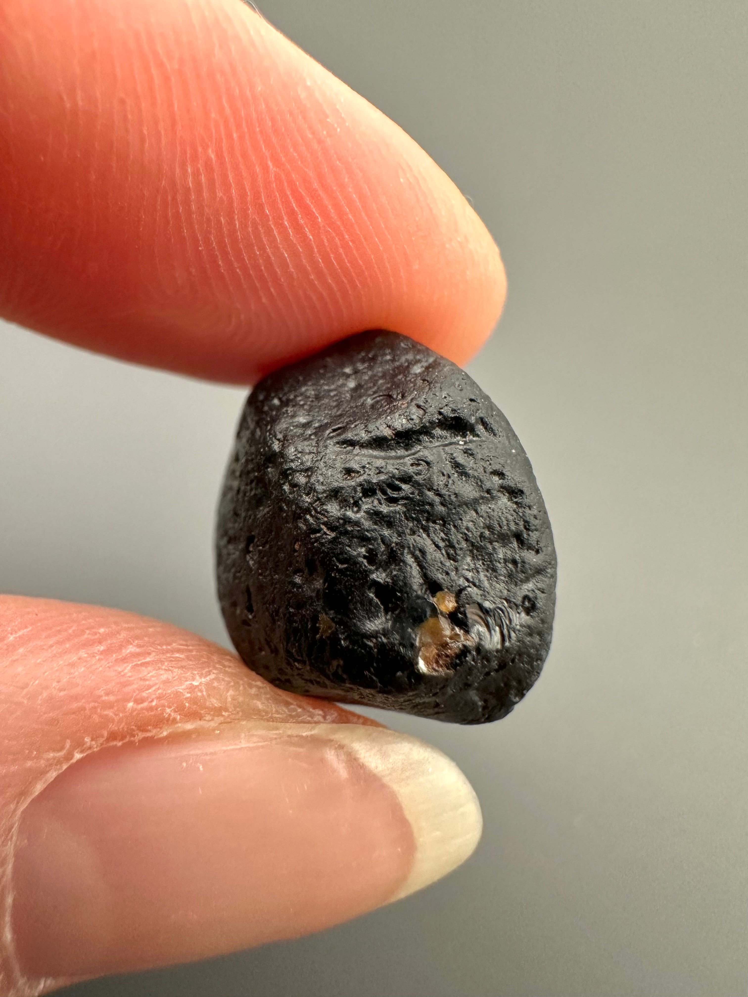 Australite "button" 4,1g – Kalgoorlie, Western Australia - AU028