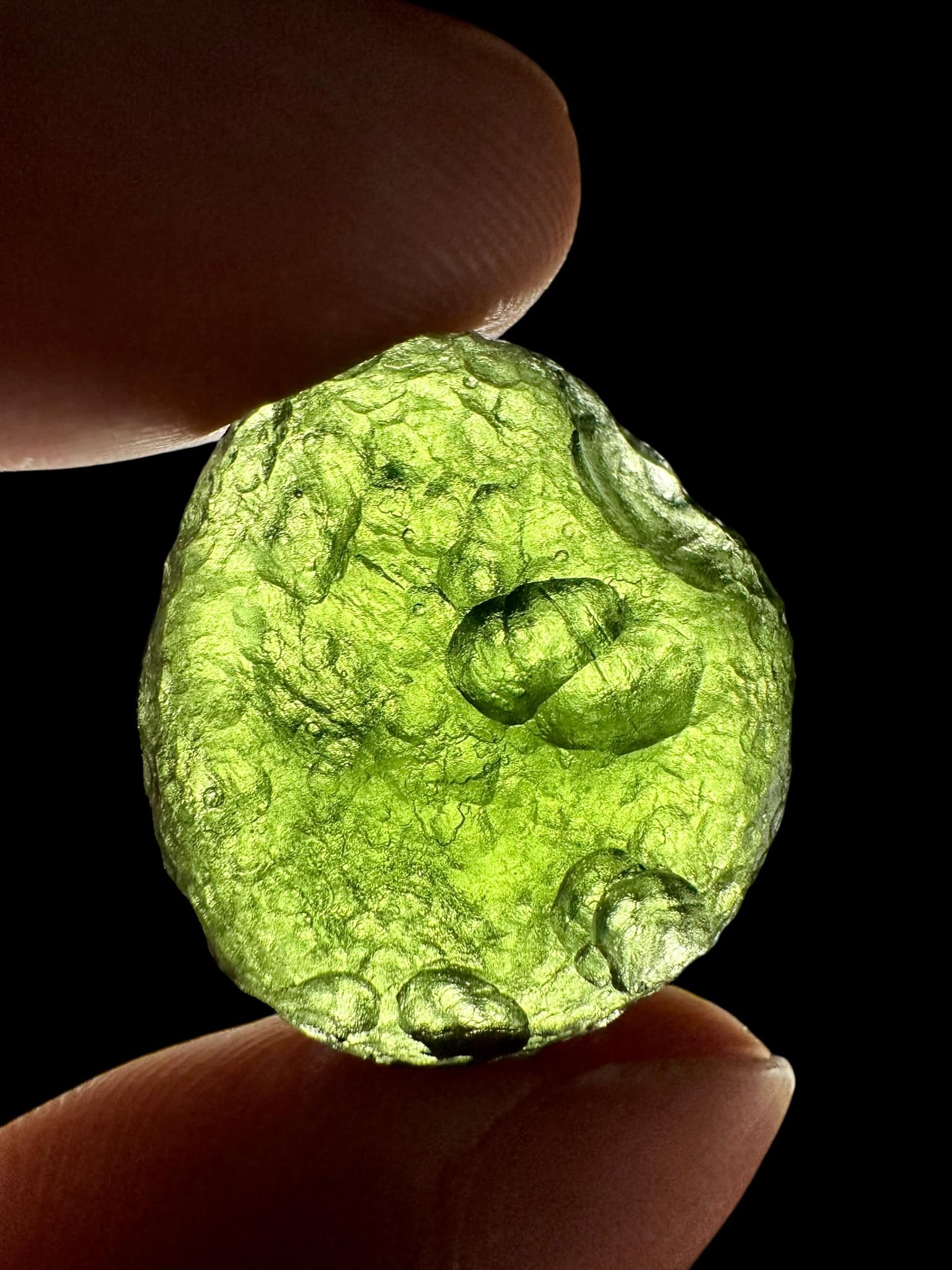 Moldavite – Marouskovo pole – 7,6g - V2057