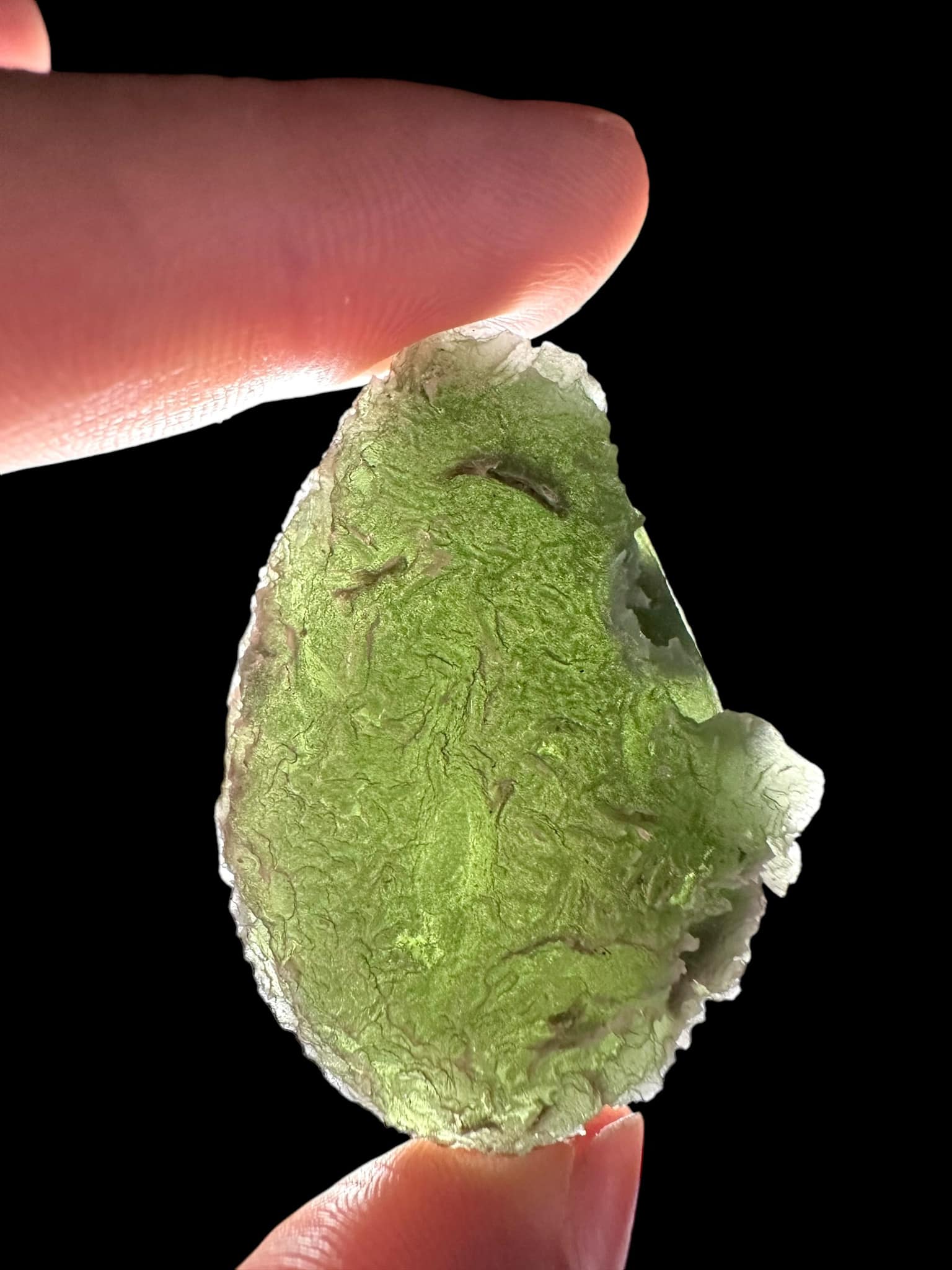 Moldavite – Nesmen – Zahrada – 26,8g - V2025